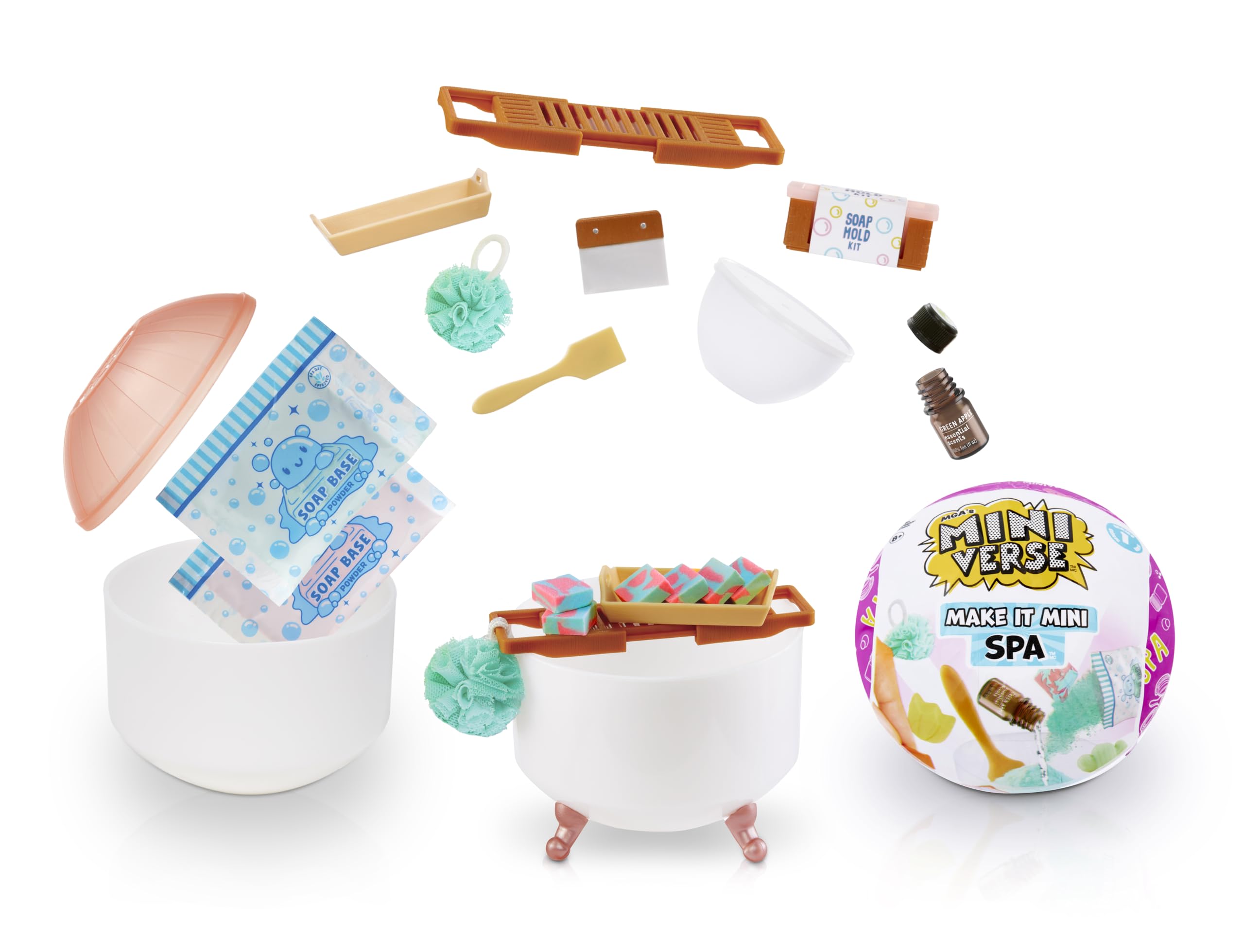 MGA's Miniverse Make It Mini Spa Series 1 - DIY Collectible Miniatures for Teens & Adults | Scented 1