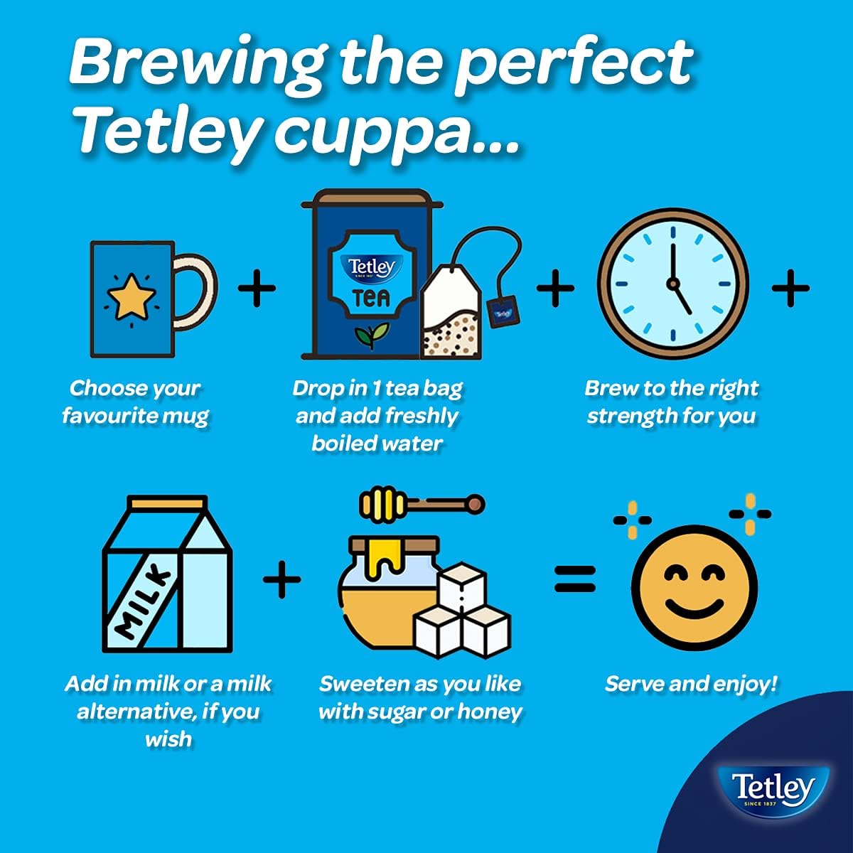 Tetley Original Tea Envelopes (Pack of 200) 2