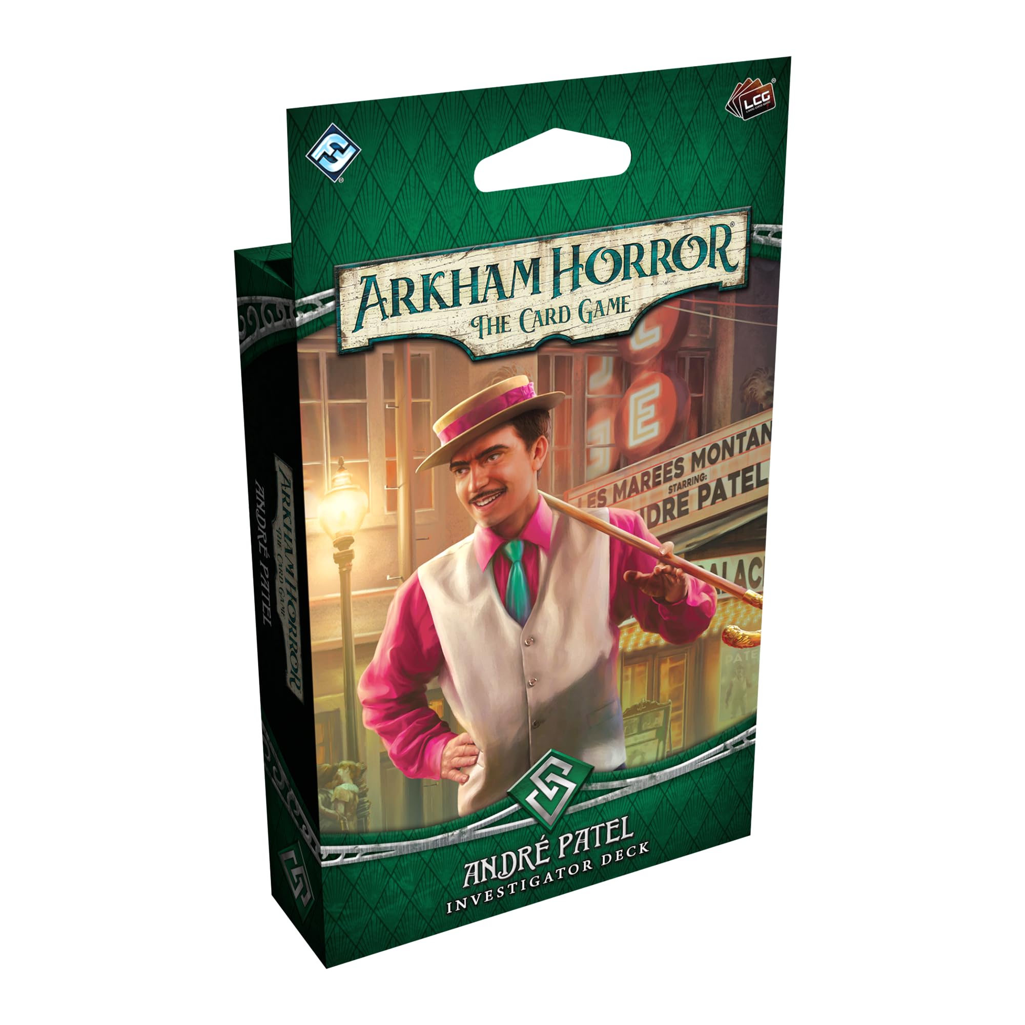 Asmodee Arkham Horror: The Card Game André Patel Investigator Deck - Ages 14+