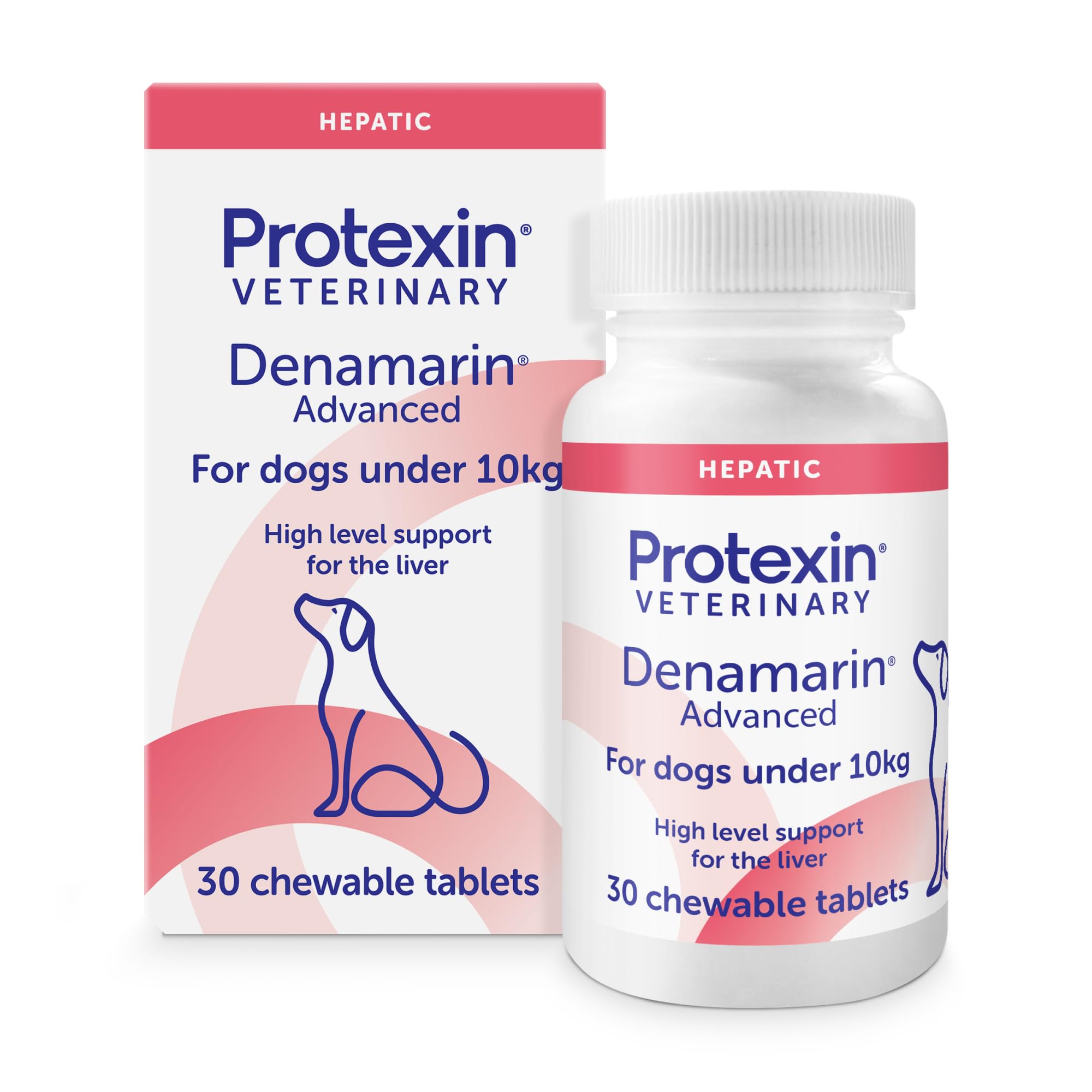Protexin Denamarin Advanced for Dogs under 10kg - Liver & Antioxidant Support | 30 Tablets