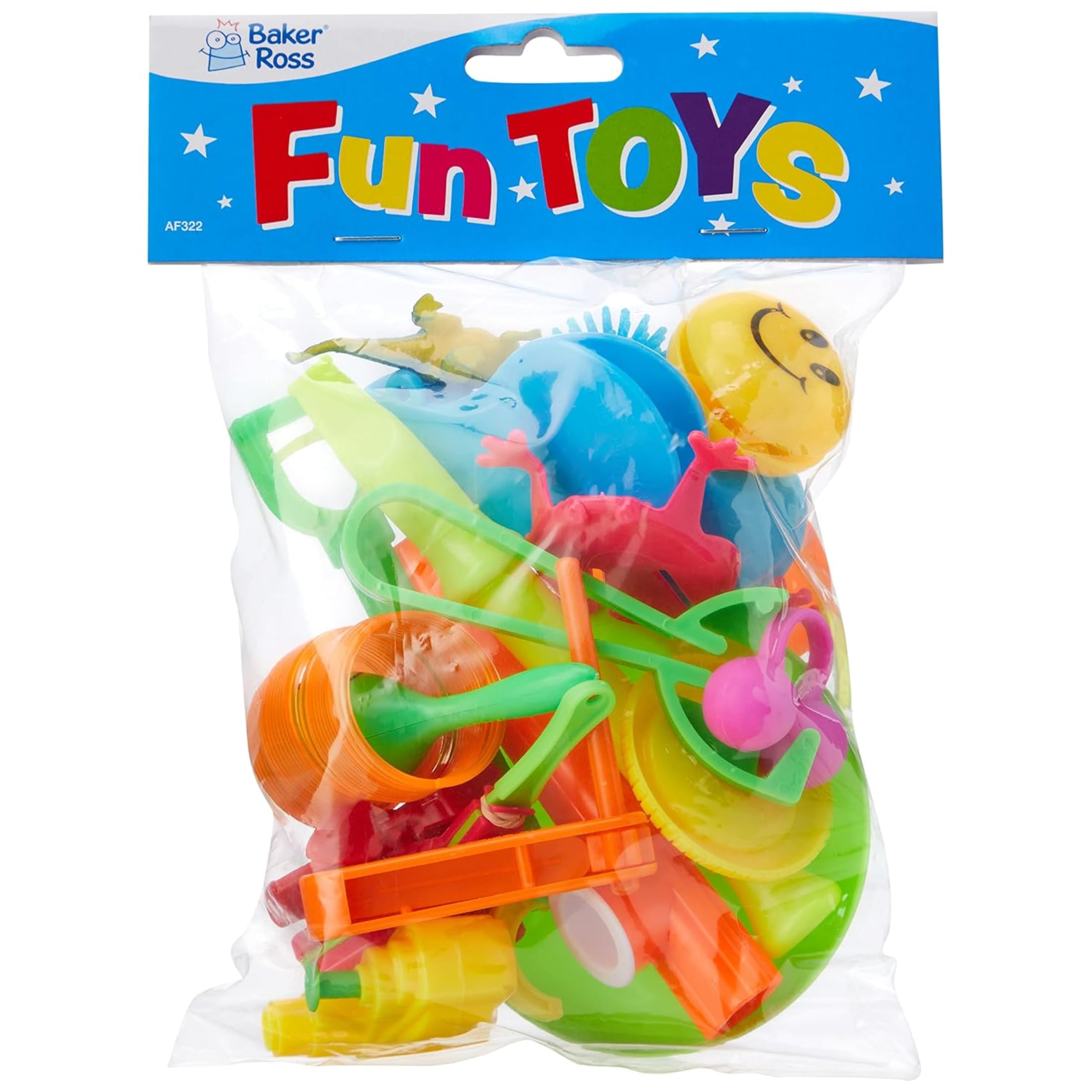 Baker Ross AF322 Novelty Lucky Dips Multipack of 20 Fun Toys