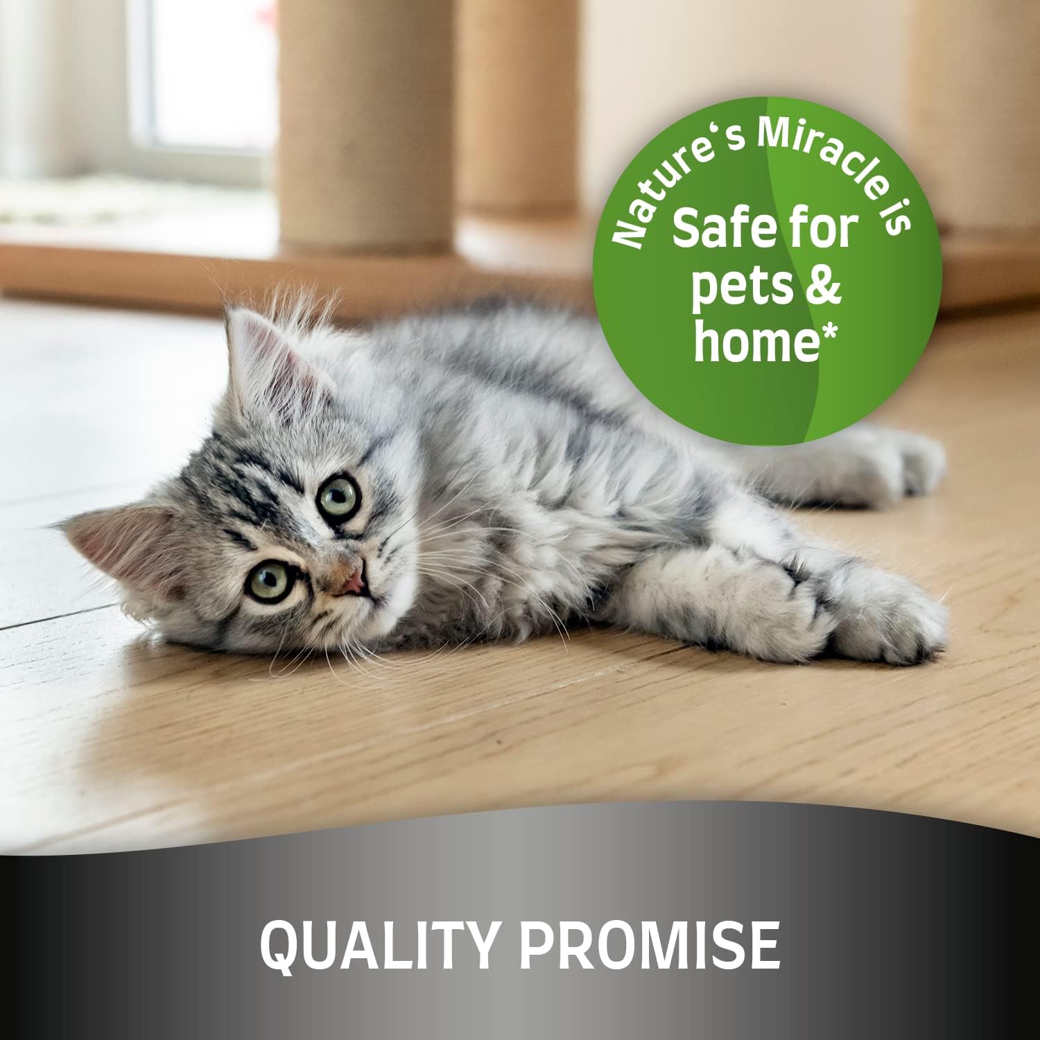 Nature's Miracle Ultimate Cat Stain & Odour Eliminator - Extra Strong Bio-Enzymatic Formula (1.03 kg) 9