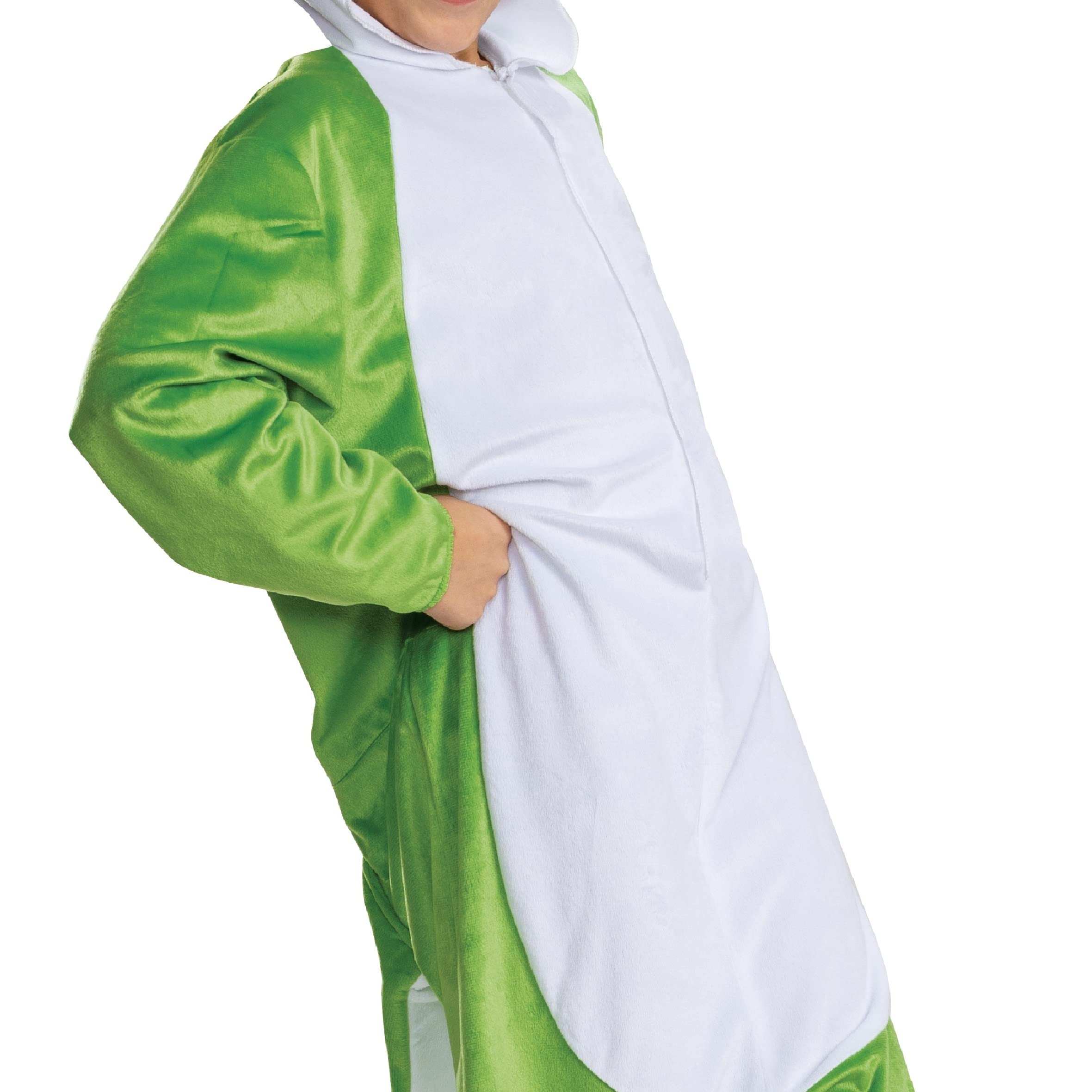 Disguise Yoshi Hooded Jumpsuit - Fancy Dress Costume for Kids 4