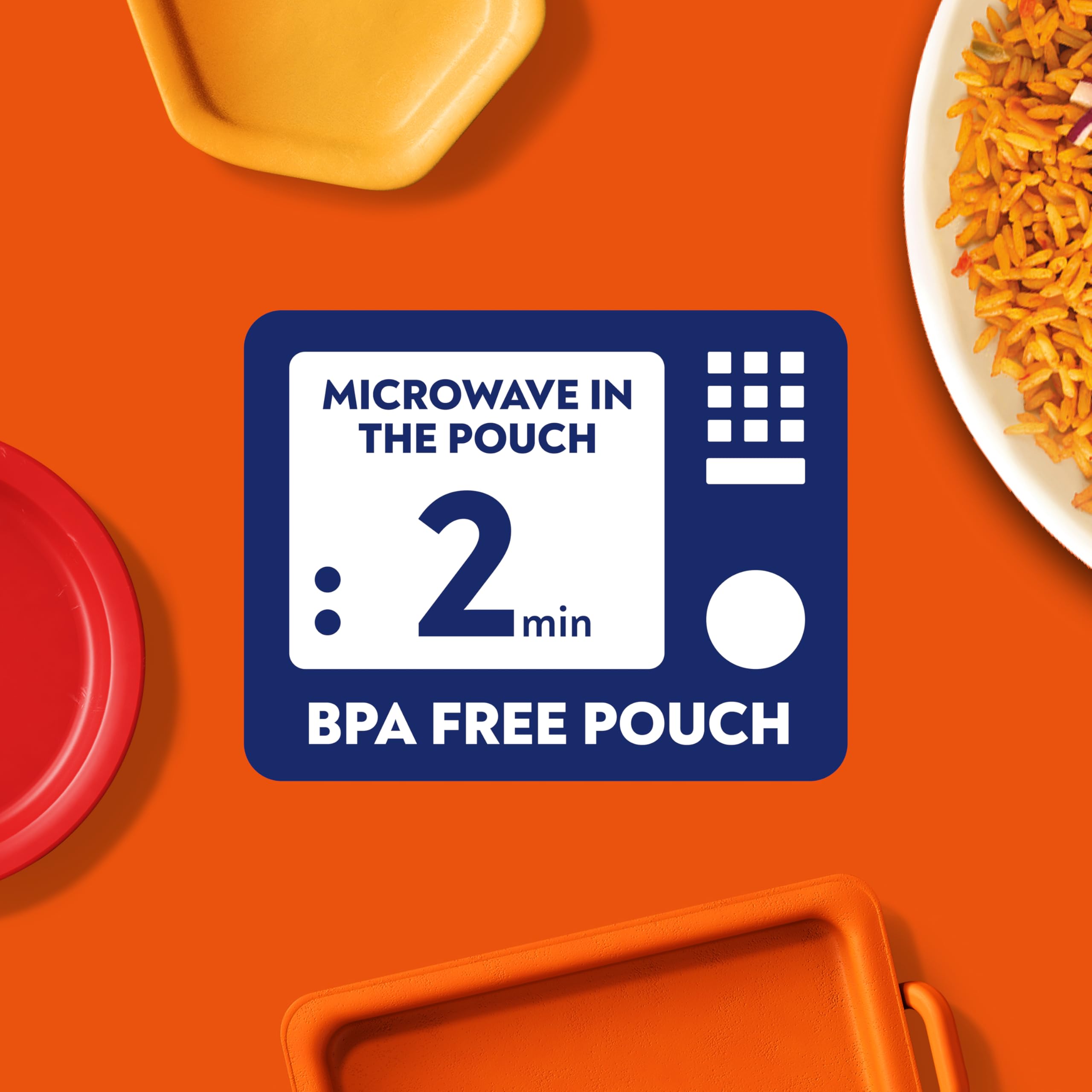 Ben's Original Mixed Pepper Microwave Rice, 6 x 220g Pouches 4