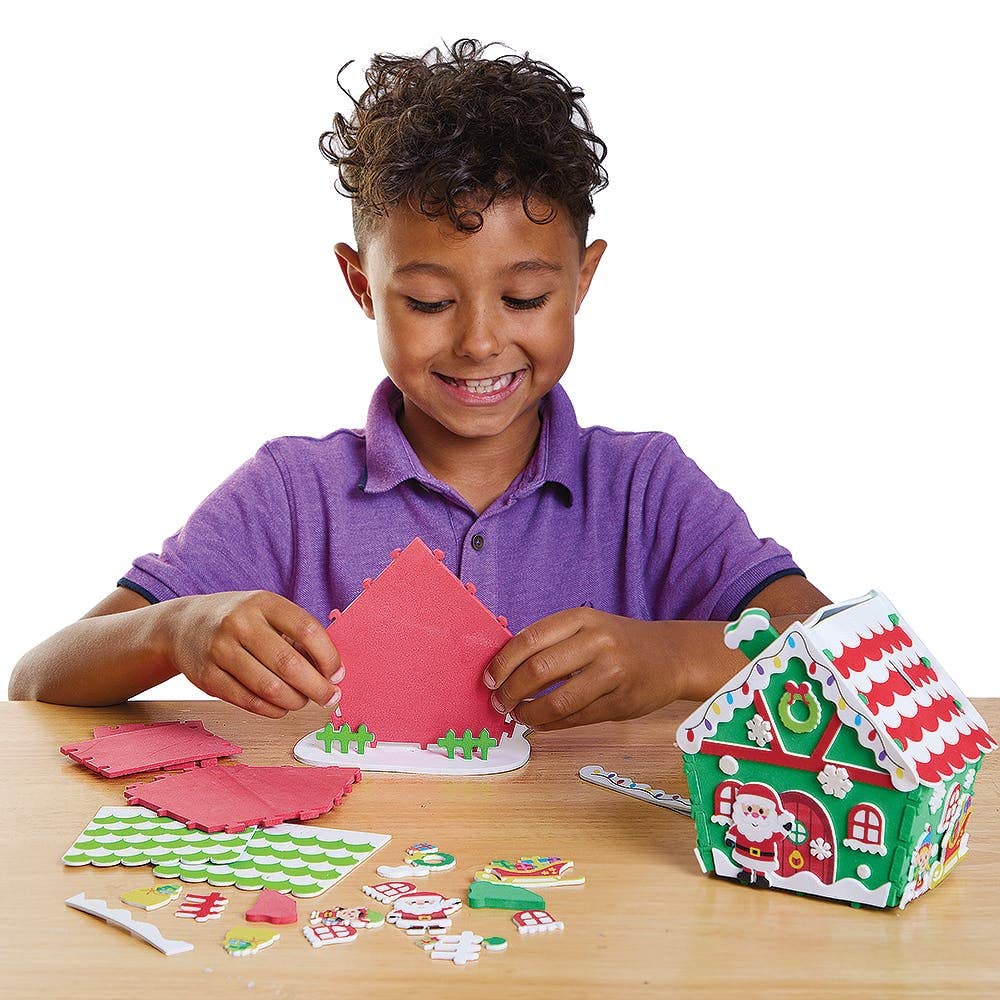 Baker Ross FX281 Santa's Workshop Craft Kit - Pack of 2 Christmas Decoration Kits 4