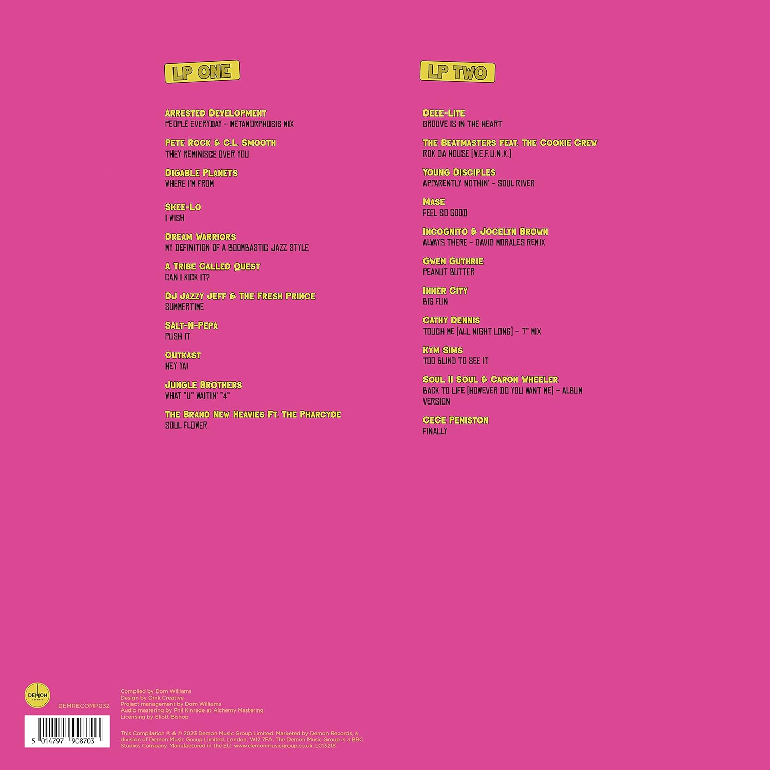 Old Skool Anthems CD by Demon Records