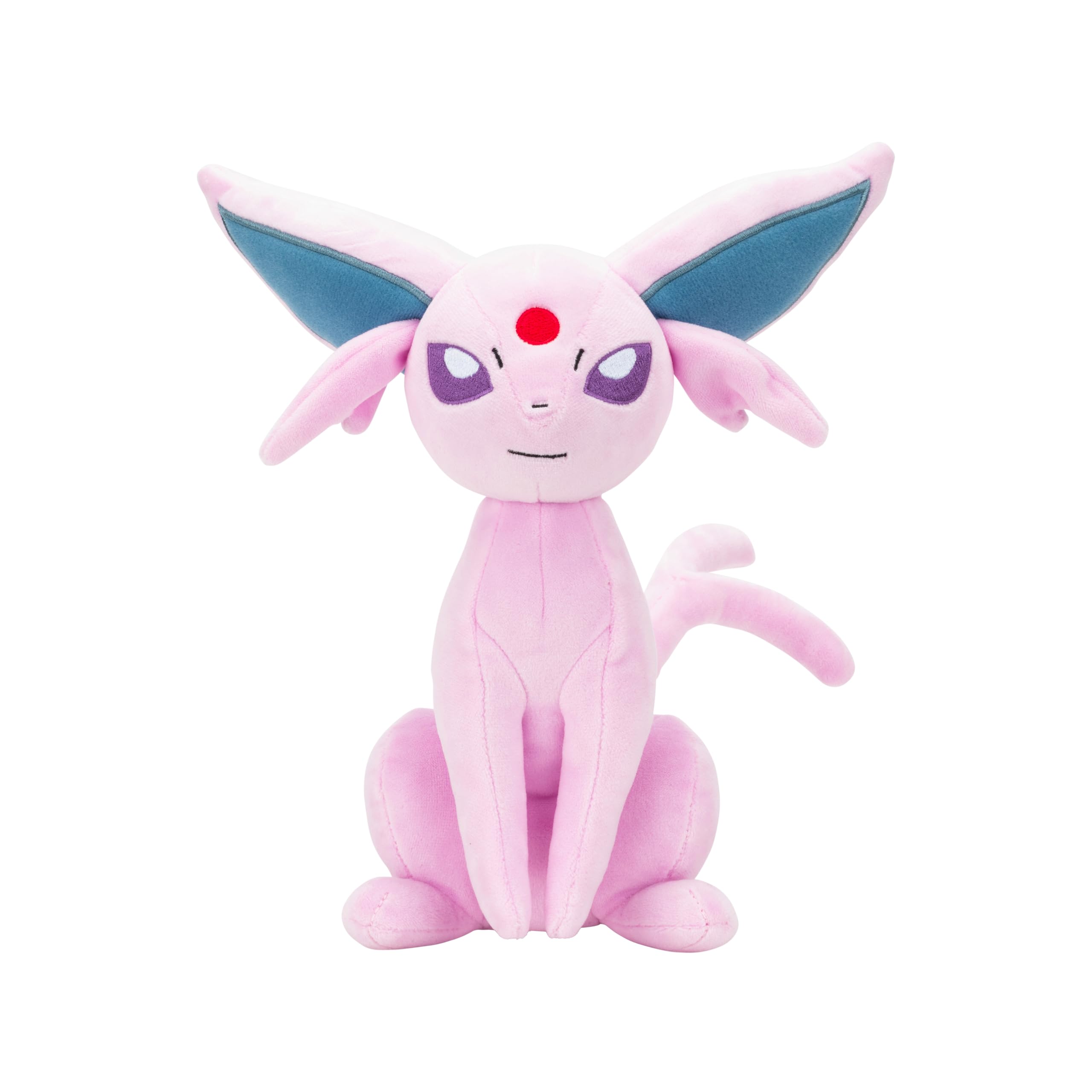 Pokémon Espeon Soft Plush - 8-Inch Snuggly Stuffed Toy | Officially Licensed | Polyester