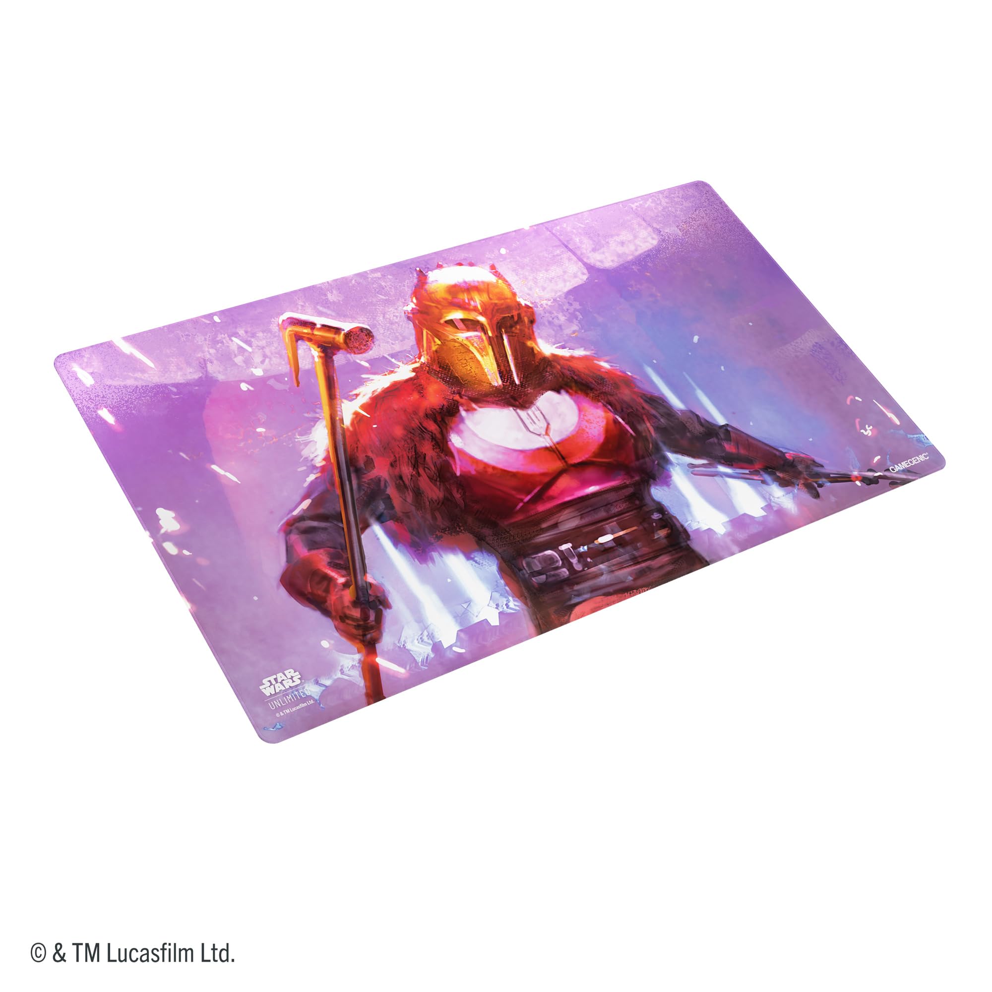 Gamegenic Star Wars Unlimited Shiny Playmat - The Armourer | 61x35cm | Unisex Adult