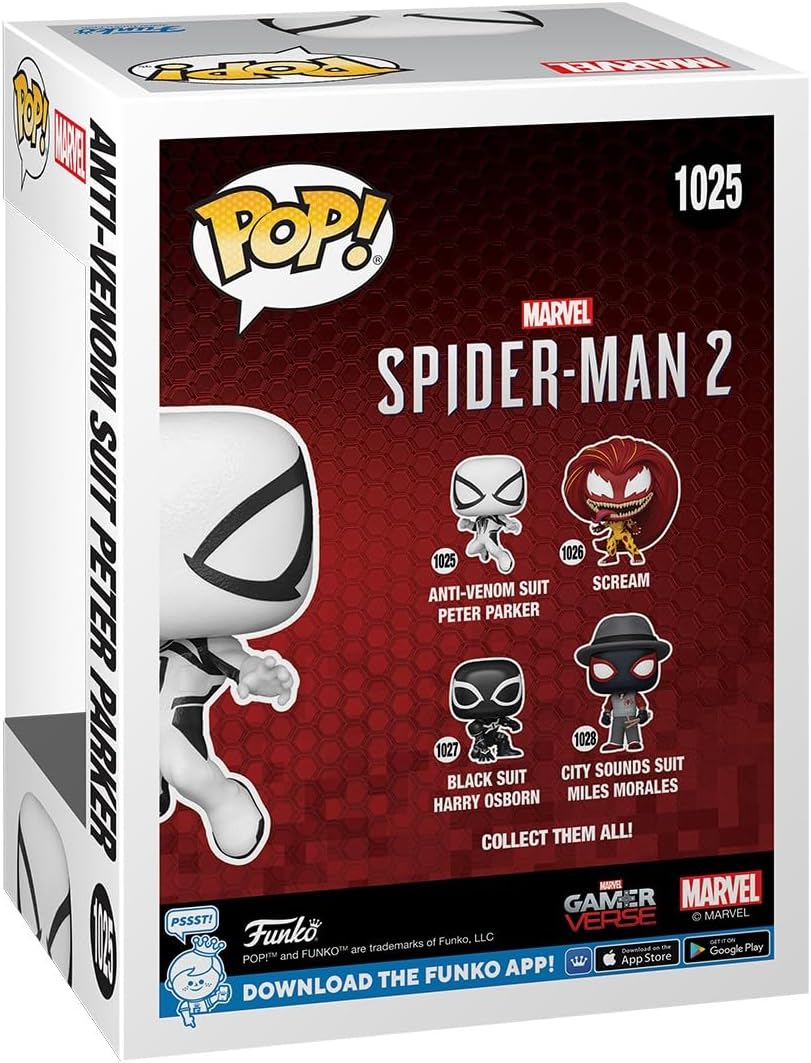 Funko Pop! Games: Spider-Man 2 Video Game - Anti-Venom Peter Vinyl Figure 3