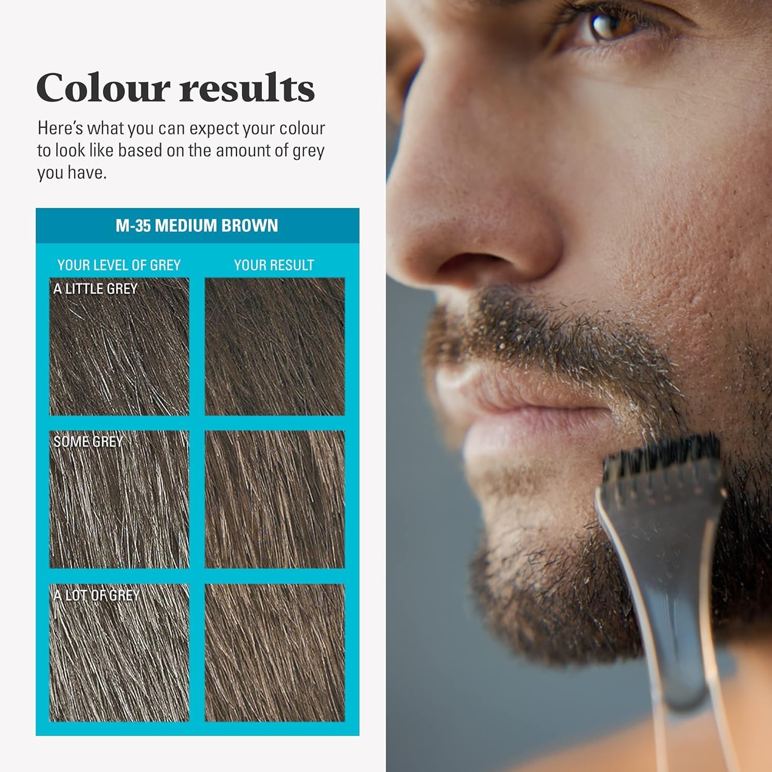 Just for Men Moustache & Beard Dye - Medium Brown (M35) 7