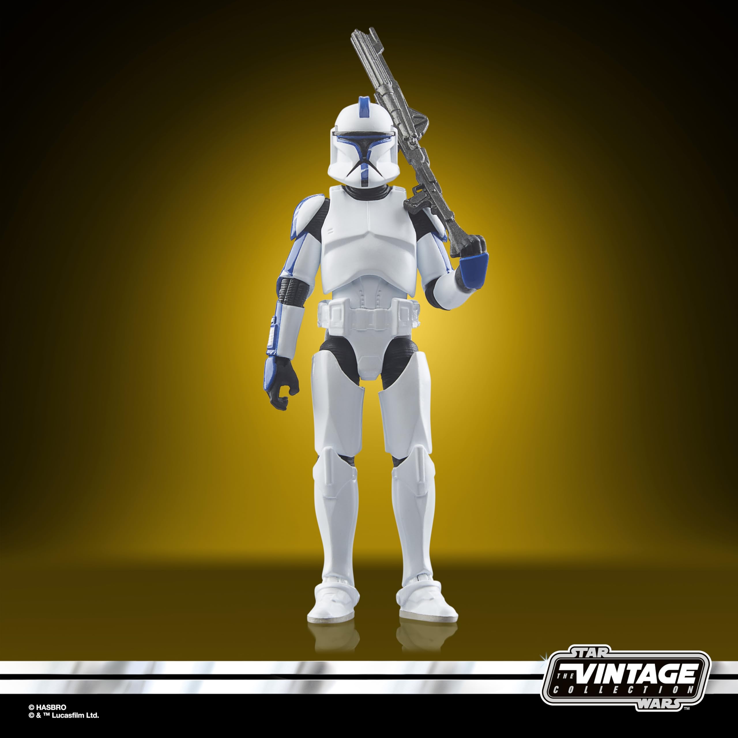 Star Wars The Vintage Collection Clone Trooper Lieutenant (Teth) 3.75-inch Action Figure - Ages 4+ 7