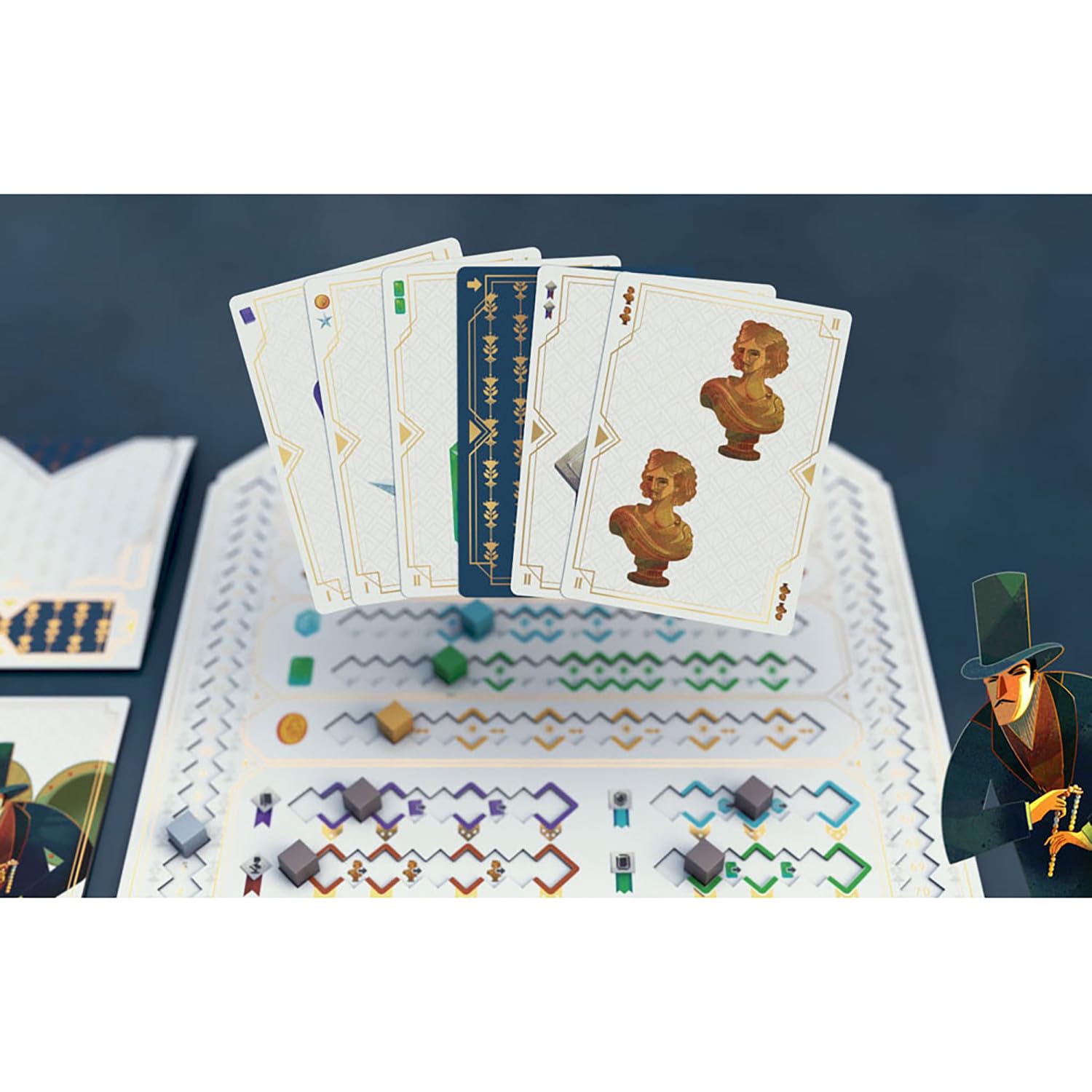 Horrible Guild The Great Split Board Game for 2 to 7 Players | Card Drafting Family Game 6