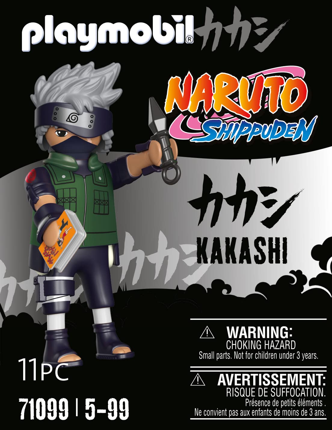 Playmobil Naruto Shippuden - Kakashi Figure Set with Pet Dog | Model 71099 3