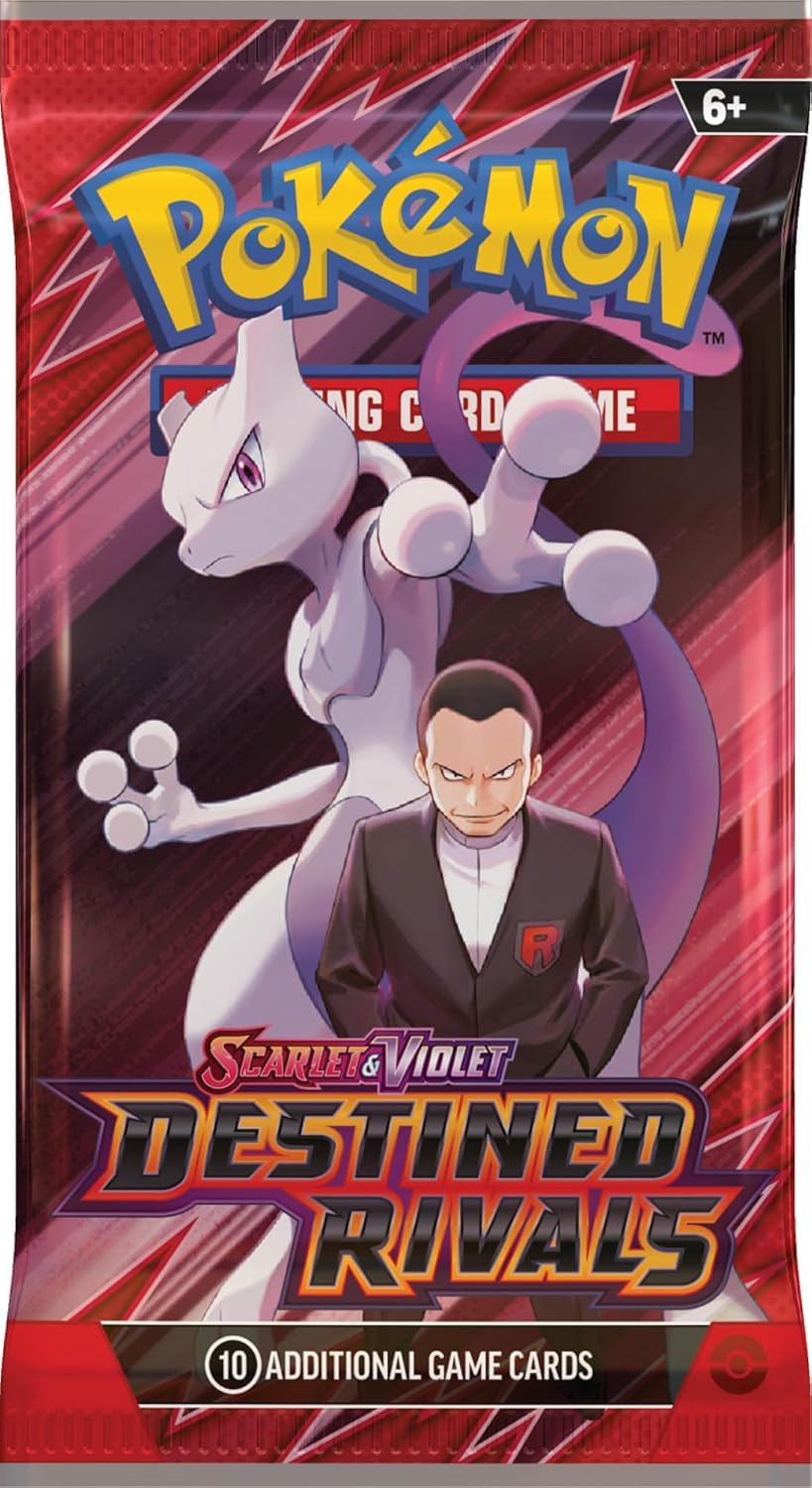 Pokémon SV10 Destined Rivals Booster Display - Includes Four Booster Packs 3