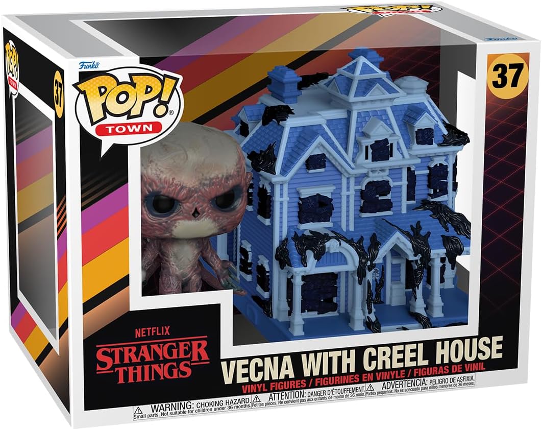 Funko Pop! Town: Stranger Things - Creel House with Vecna Vinyl Figure Set 1