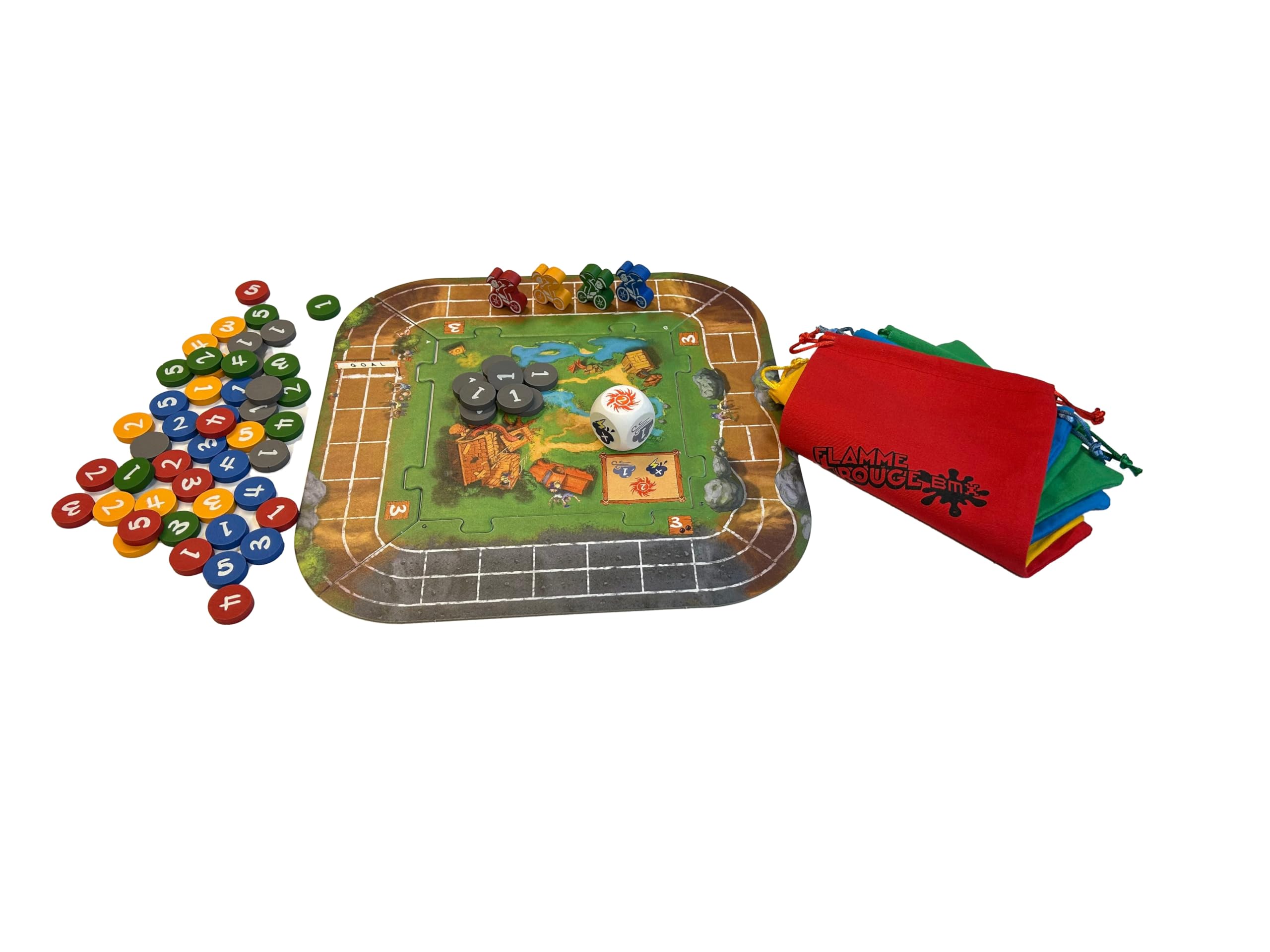 Lautapelit Flame Rouge BMX (English) Board Game | Unisex Children | Ages 72+ Months 2