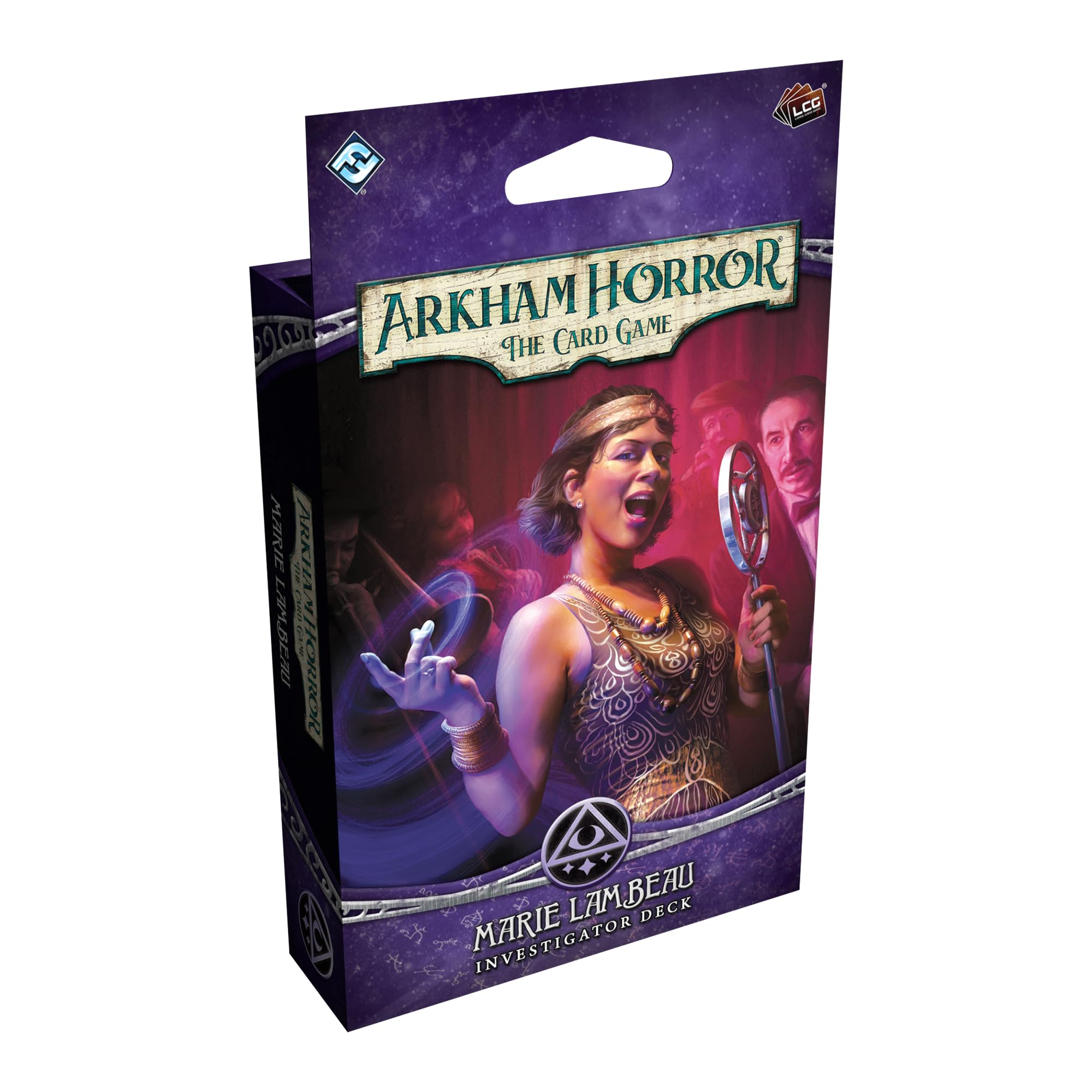 Asmodee Arkham Horror: Marie Lambeau Investigator Deck - Ready-to-Play Mystic Deck | Ages 14+