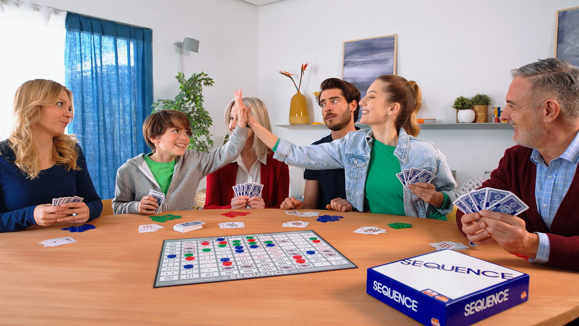 Sequence Fun Family Strategy Game Board Game 11