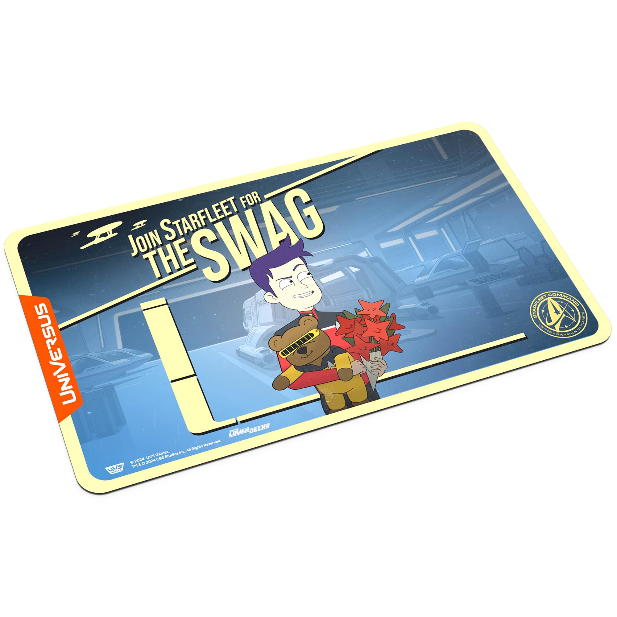 UniVersus Star Trek: Lower Decks Brad Boimler Playmat - 24 x 14 Inches Neoprene 6