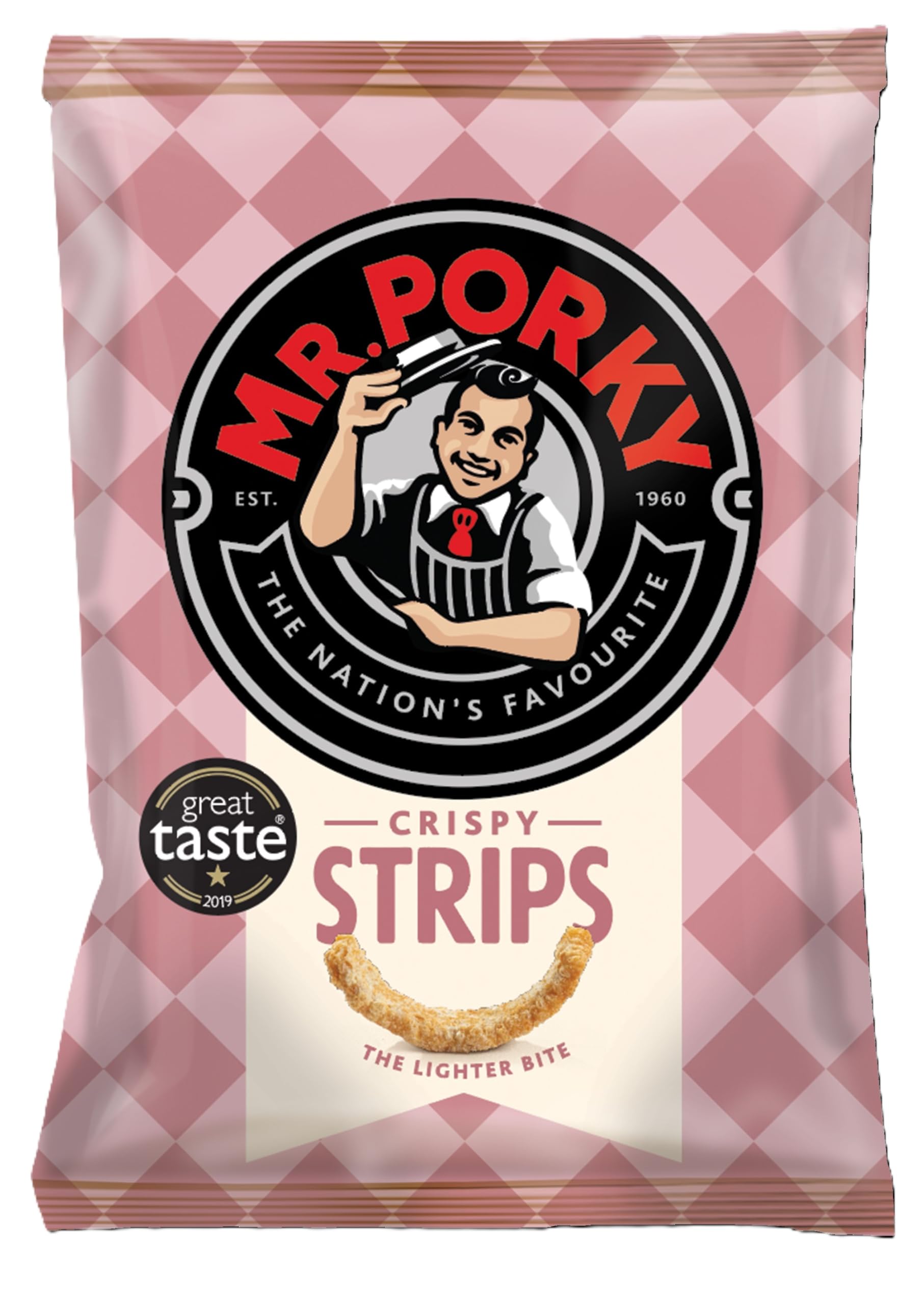Mr Porky Crispy Strips - 14 x 35g Savoury Pork Snack Packs | Ready to Eat