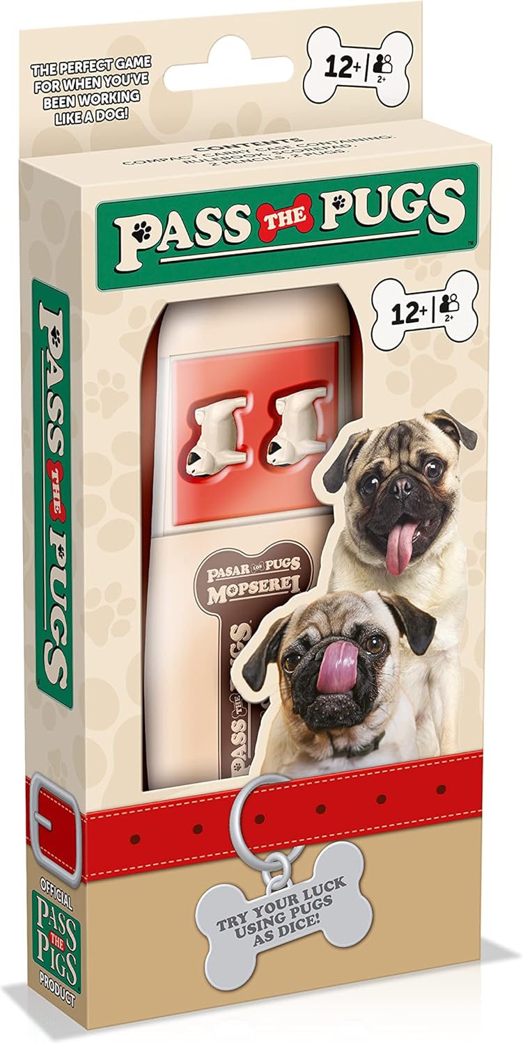 Pass the Pigs Pass the Pugs Dice Game 1