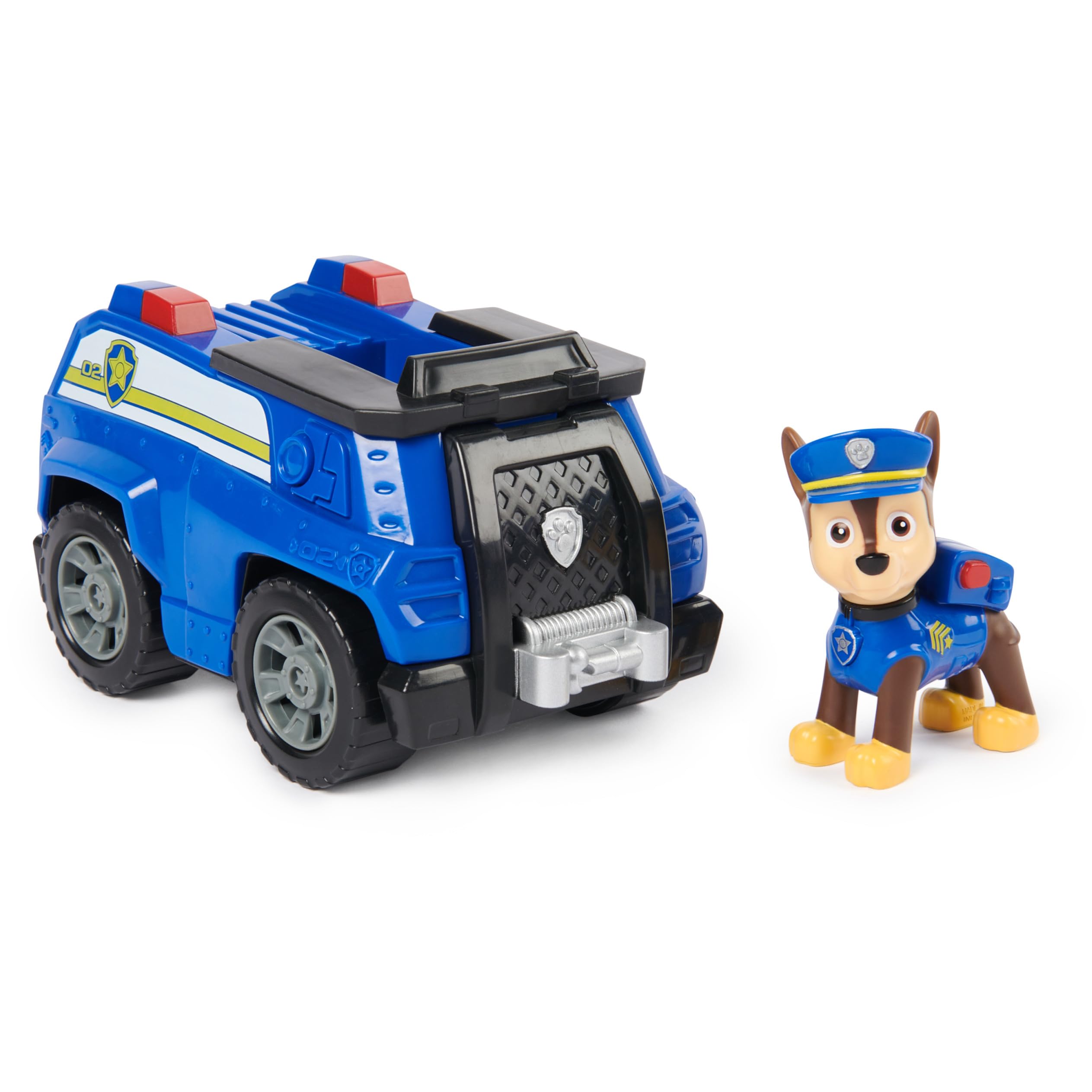 Chase's Patrol Cruiser - PAW Patrol Toy Car with Collectible Action Figure for Kids 3+ 1