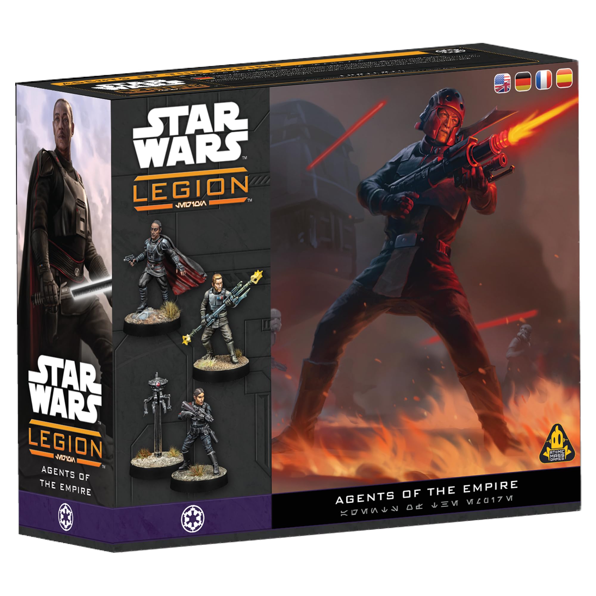 Asmodee Star Wars: Legion - Agents of the Empire Expansion | Strategy Board Game | 2 Players | 168+ Min Age