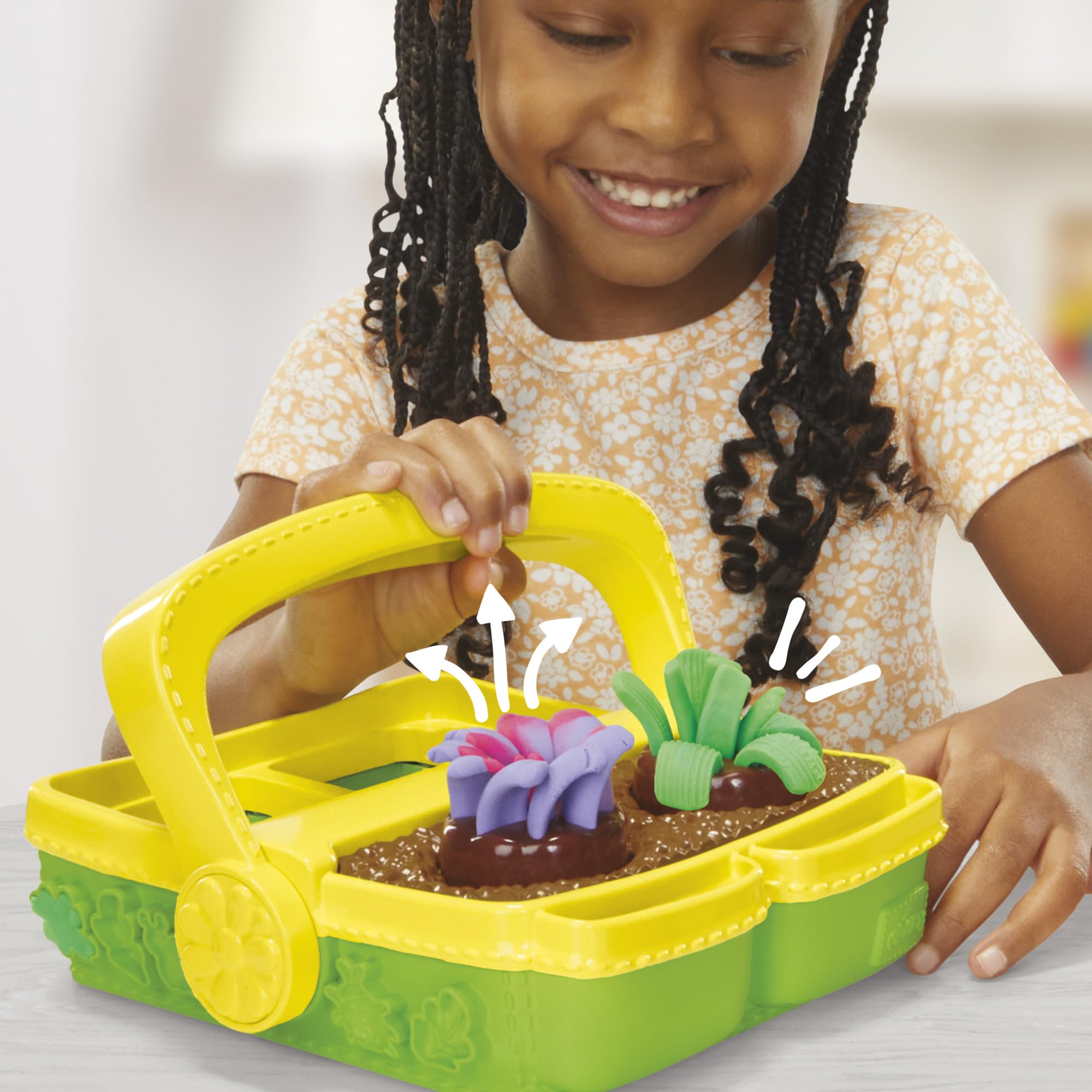 Play-Doh Blooming Flowers Playset - Creative Arts & Crafts for Toddlers 3+ 8