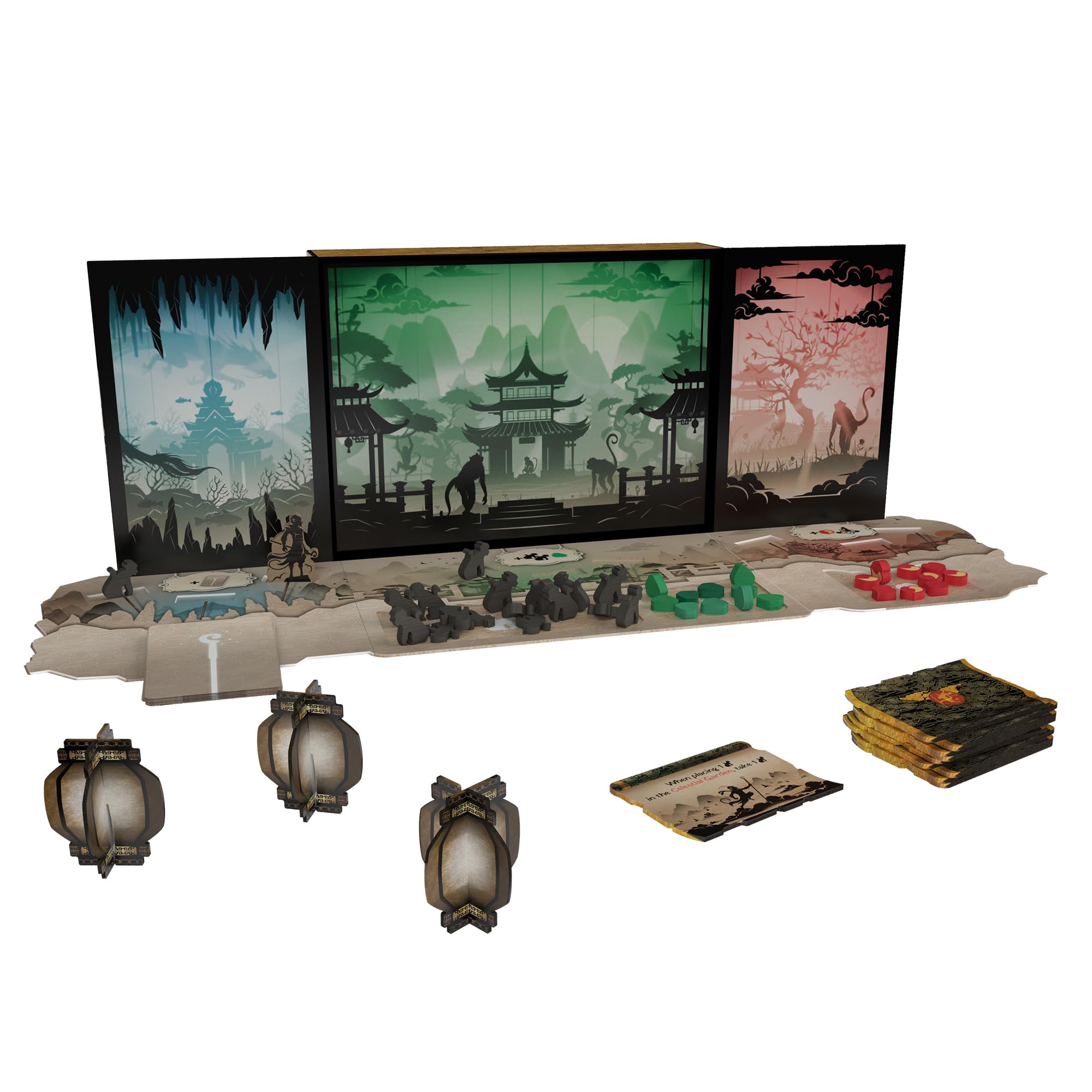 SPACE Cowboys The Shadow Theater: The Legend of The Monkey King Board Game | 2 Players | 30 Min | Age 12+ 2