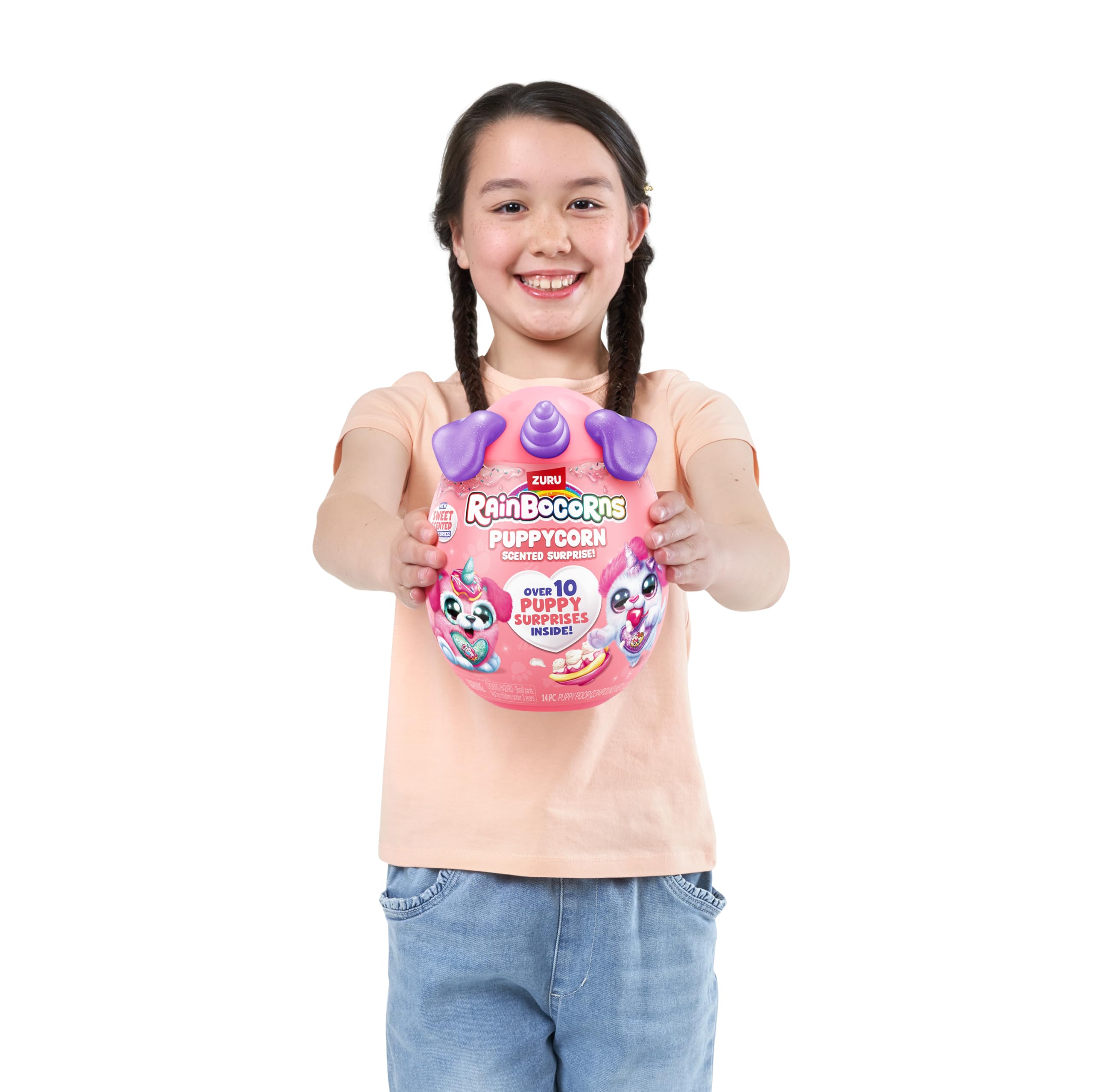 Rainbocorns Puppycorn Scent Surprise - Poodle with 10 Sweet Surprises & Scented Accessories