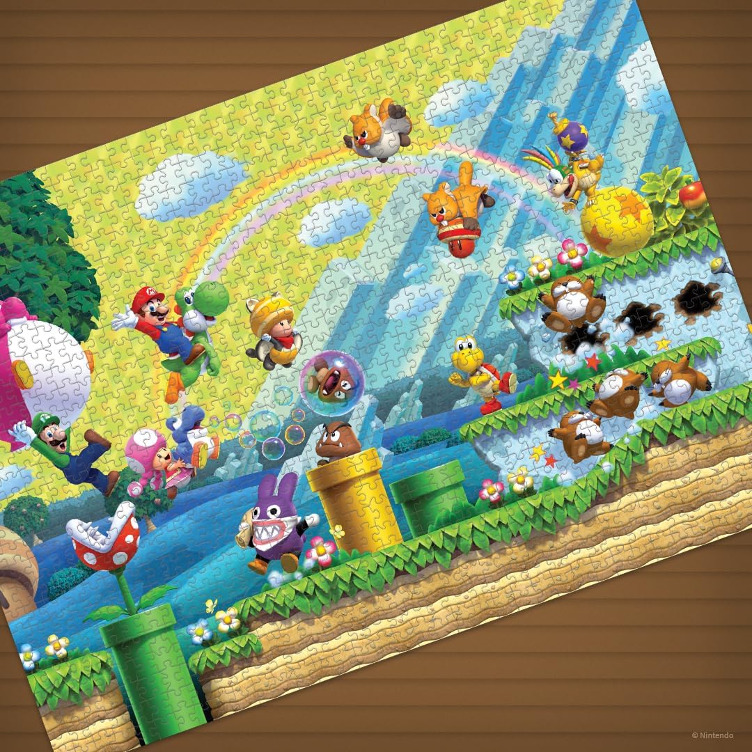 Super Mario "Chaos & Fun" 1,000 Piece Jigsaw Puzzle - Nintendo Switch Edition 5