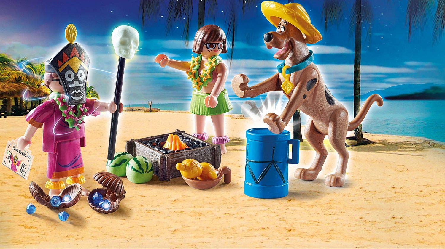PLAYMOBIL SCOOBY-DOO! Adventure with Witch Doctor Playset for Ages 5+