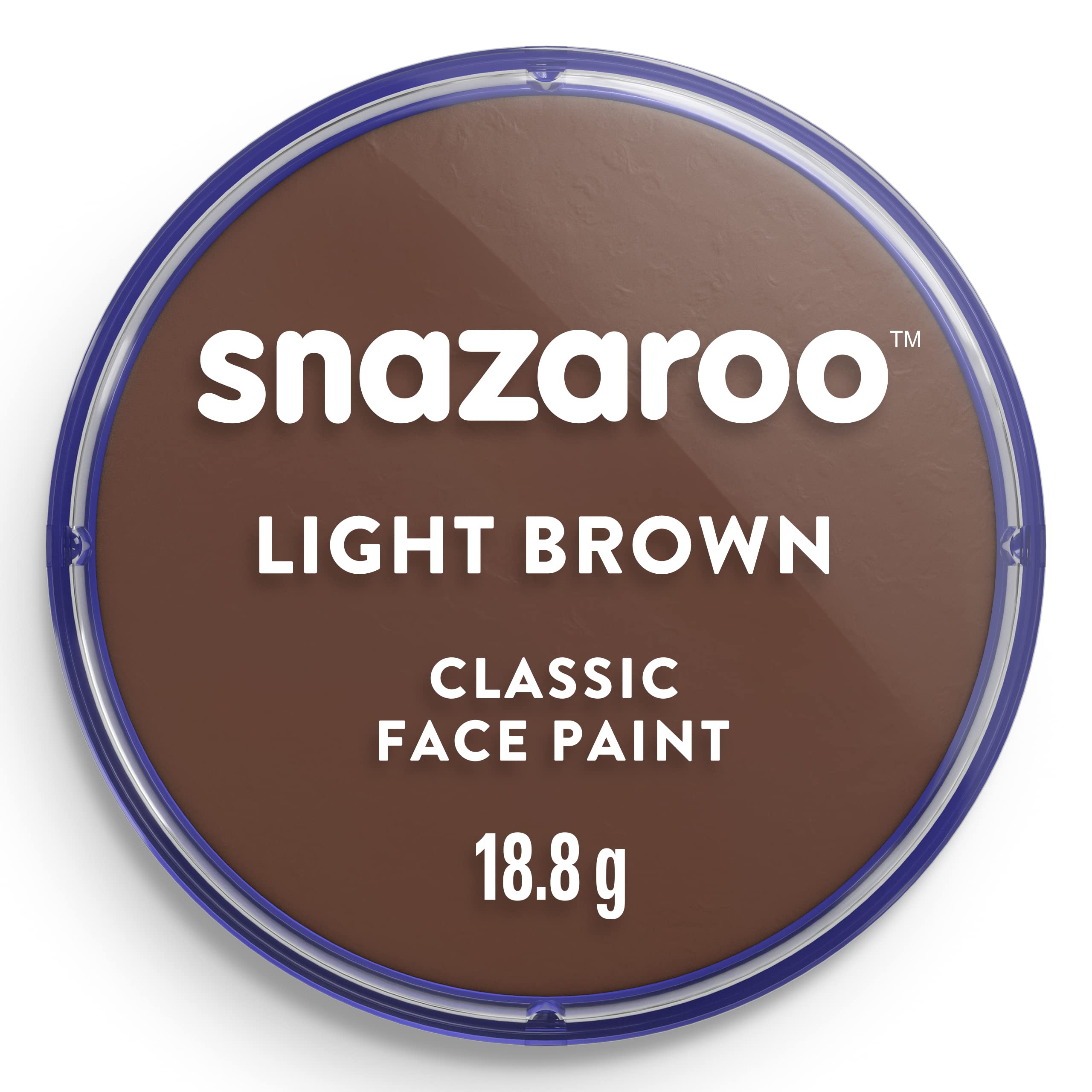 Snazaroo Light Brown Classic Face Paint (18 ml) Pack of 5 1