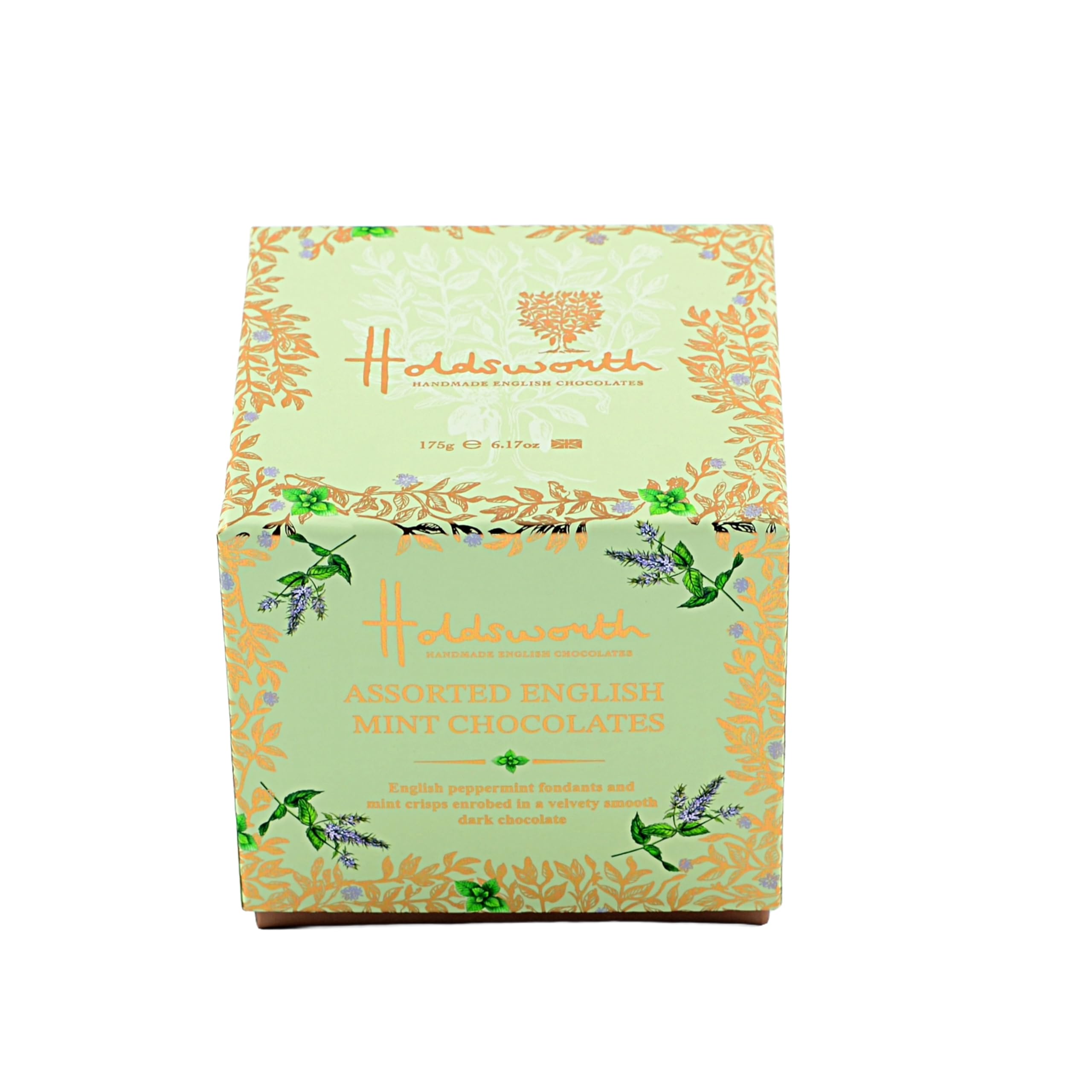 Holdsworth Handmade English chocolates - Assorted English Mint Chocolates Gift Box | 175g 5
