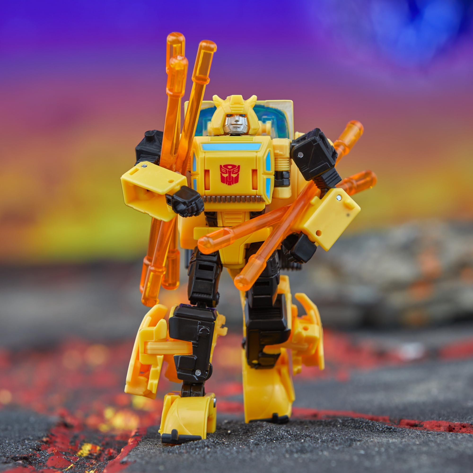 Transformers Legacy Deluxe Class Origin Bumblebee Action Figure 7
