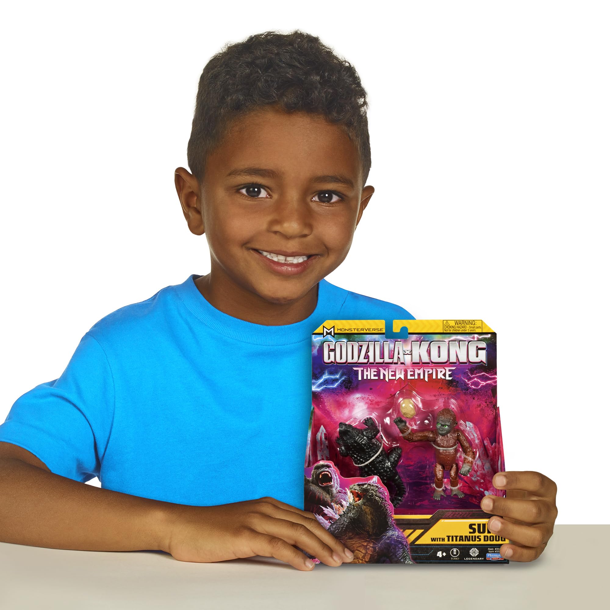 MonsterVerse Godzilla x Kong: The New Empire Suko and Titanus Doug 3.5-Inch Action Figures Set 7