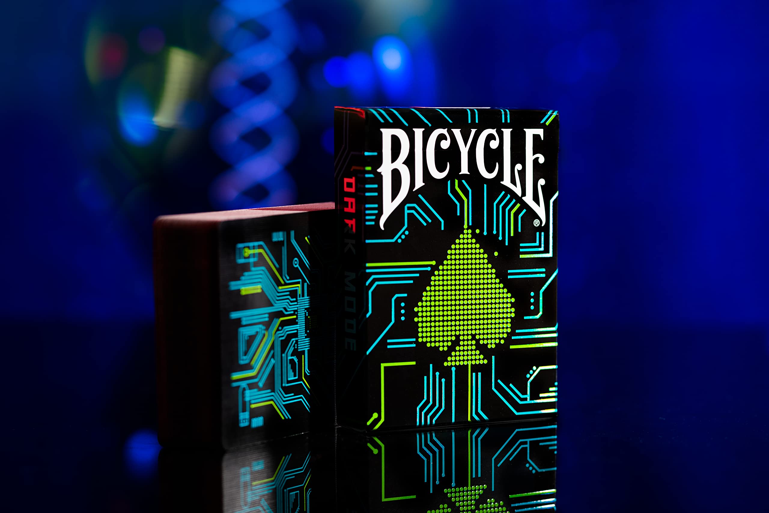 Bicycle Dark Mode Playing Cards - Air Cushion Finish | Premium Cardstock | Made in USA 4