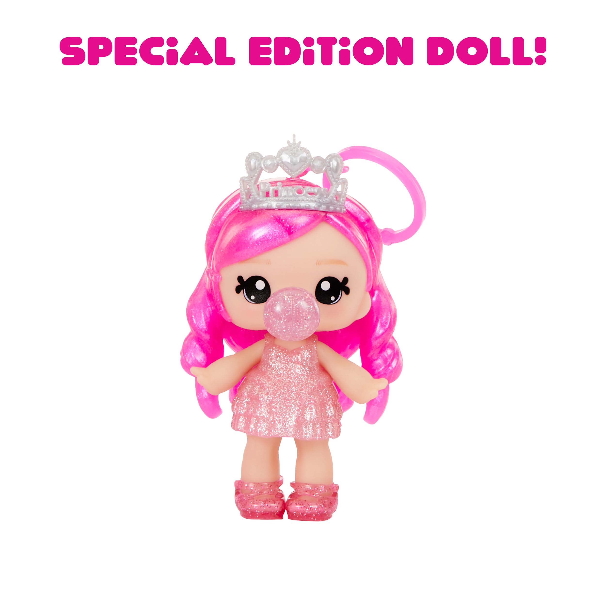 Yummiland Beauty Bag Playset - Ice Cream Cone with Bianca Bubblegum Lip Gloss Doll & Real Nail Care Accessories 14