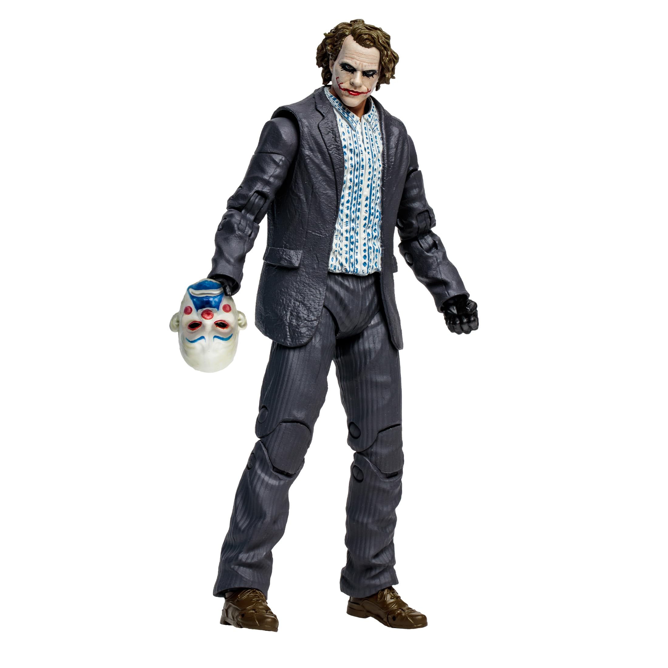 McFarlane DC Multiverse The Joker (Bank Robber) Action Figure | 7in Scale | The Dark Knight