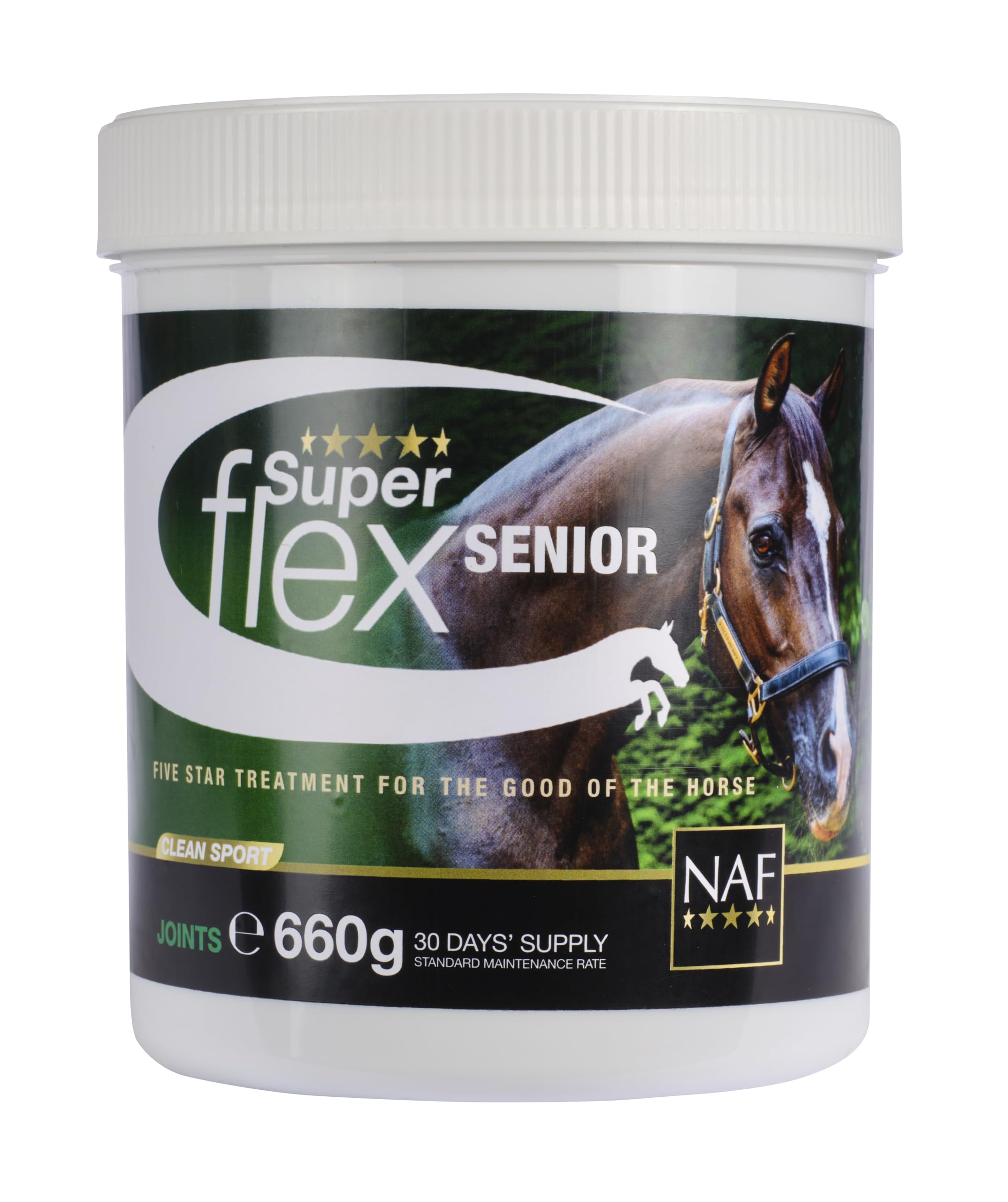 NAF Five Star Superflex Senior Joint Support Supplement for Horses - 660g Powder