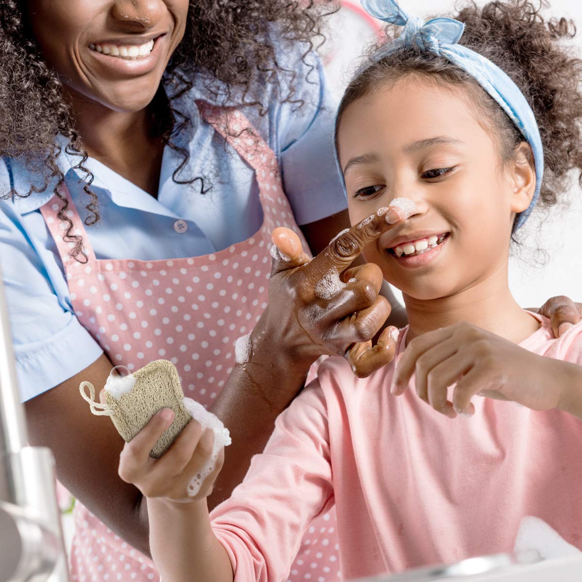 Joeji's Kitchen - Pack of 8 Natural Eco Dishwasher Sponges 17