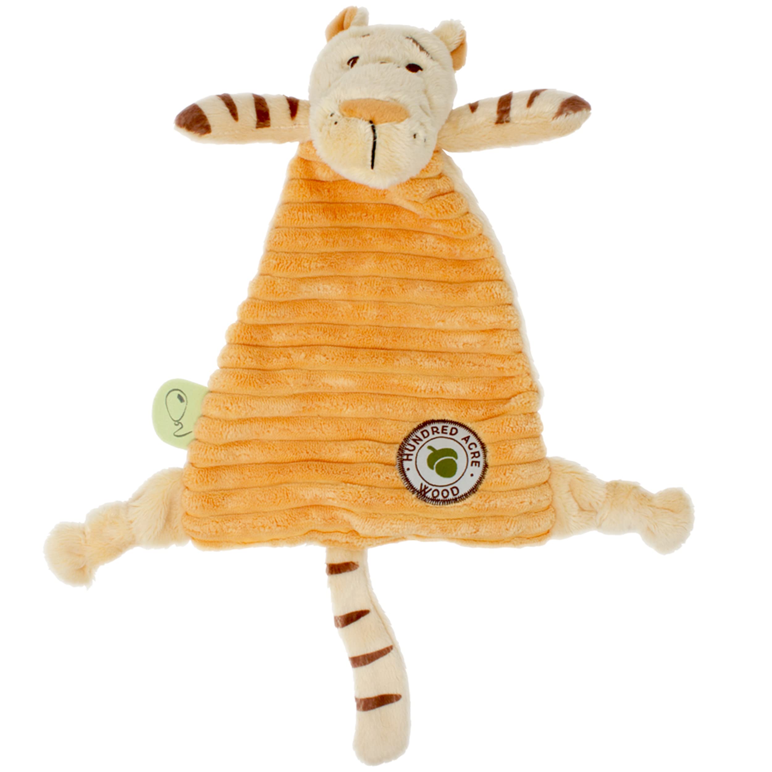 Rainbow Designs Tigger Comfort Blanket - Super Soft Plush | Suitable from Birth | 28 cm x 26 cm
