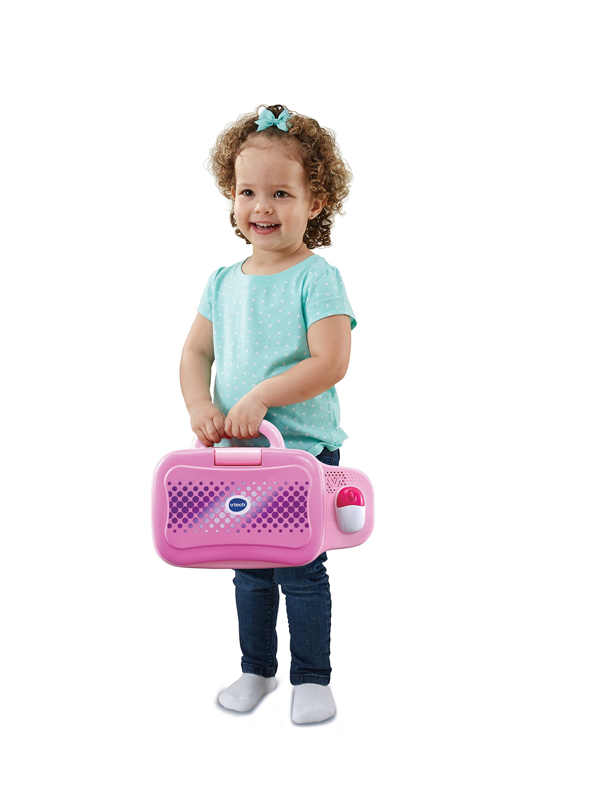 VTech Toddler Tech Laptop - Interactive Educational Computer Toy for Ages 2-5 10