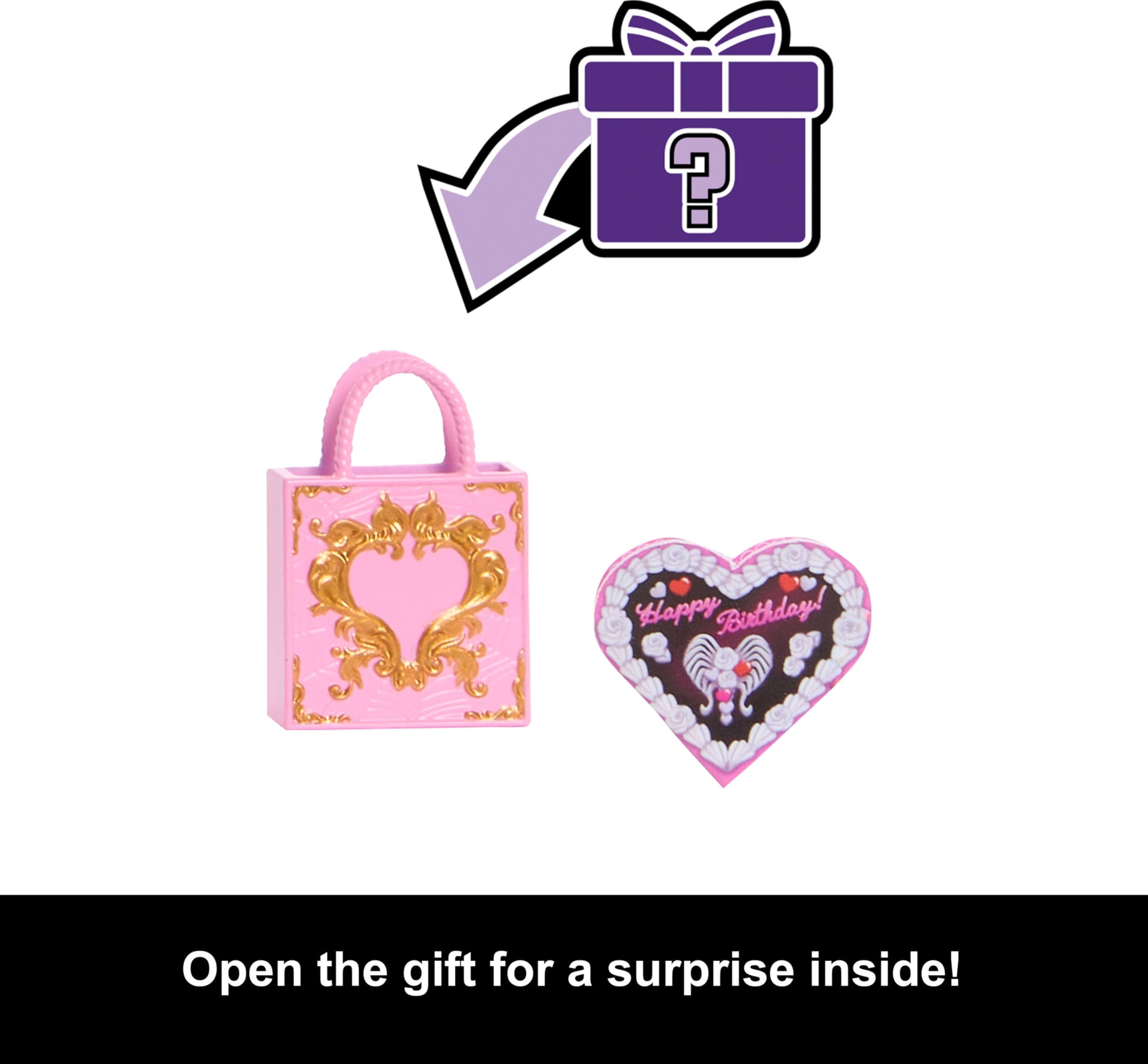Monster High Cupid Asteria Scary Sweet Birthday Doll with Party Accessories 2