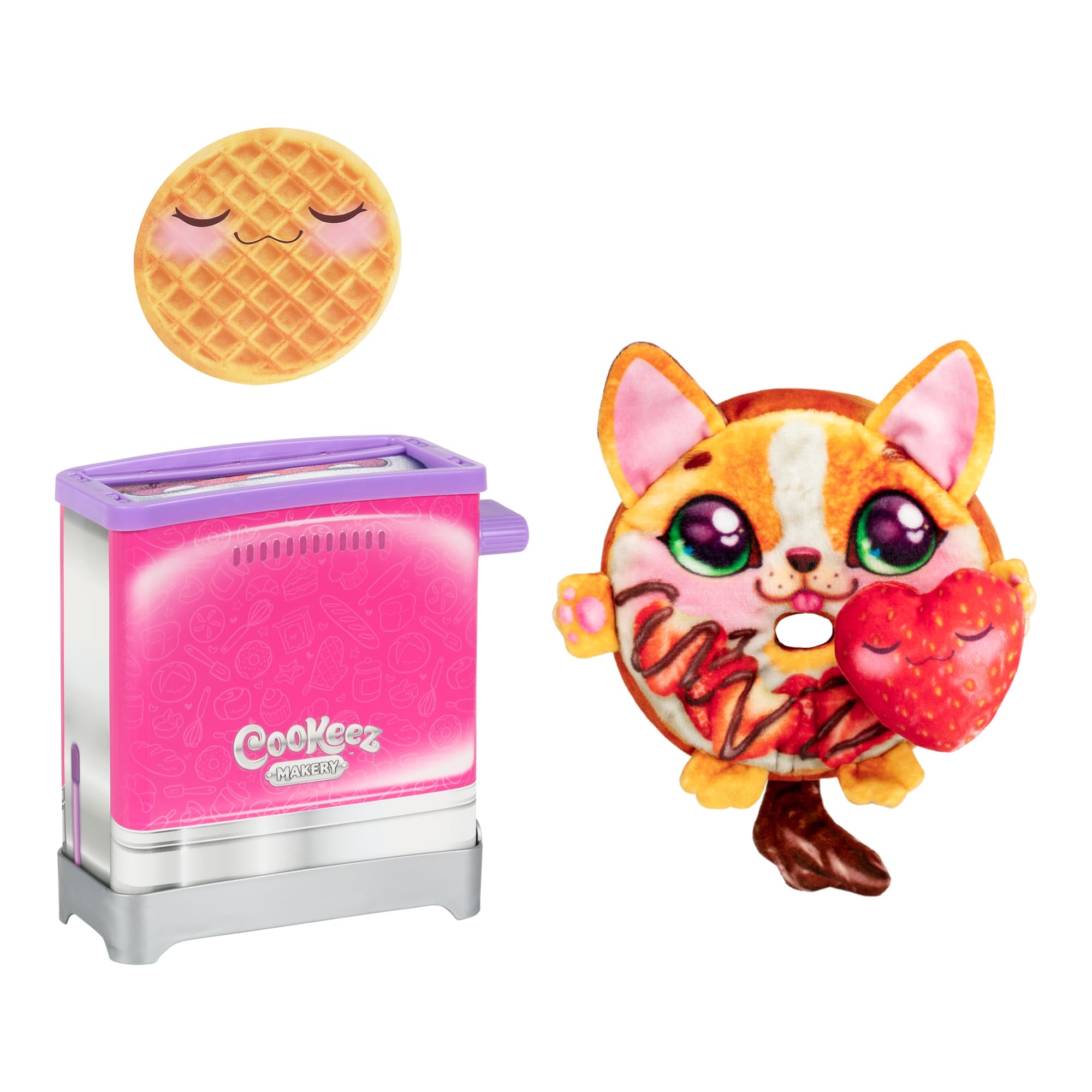 COOKEEZ MAKERY Toasty Treatz Toaster Twin Pack - Squishy Scented Plush Pets for Kids 5-12 3