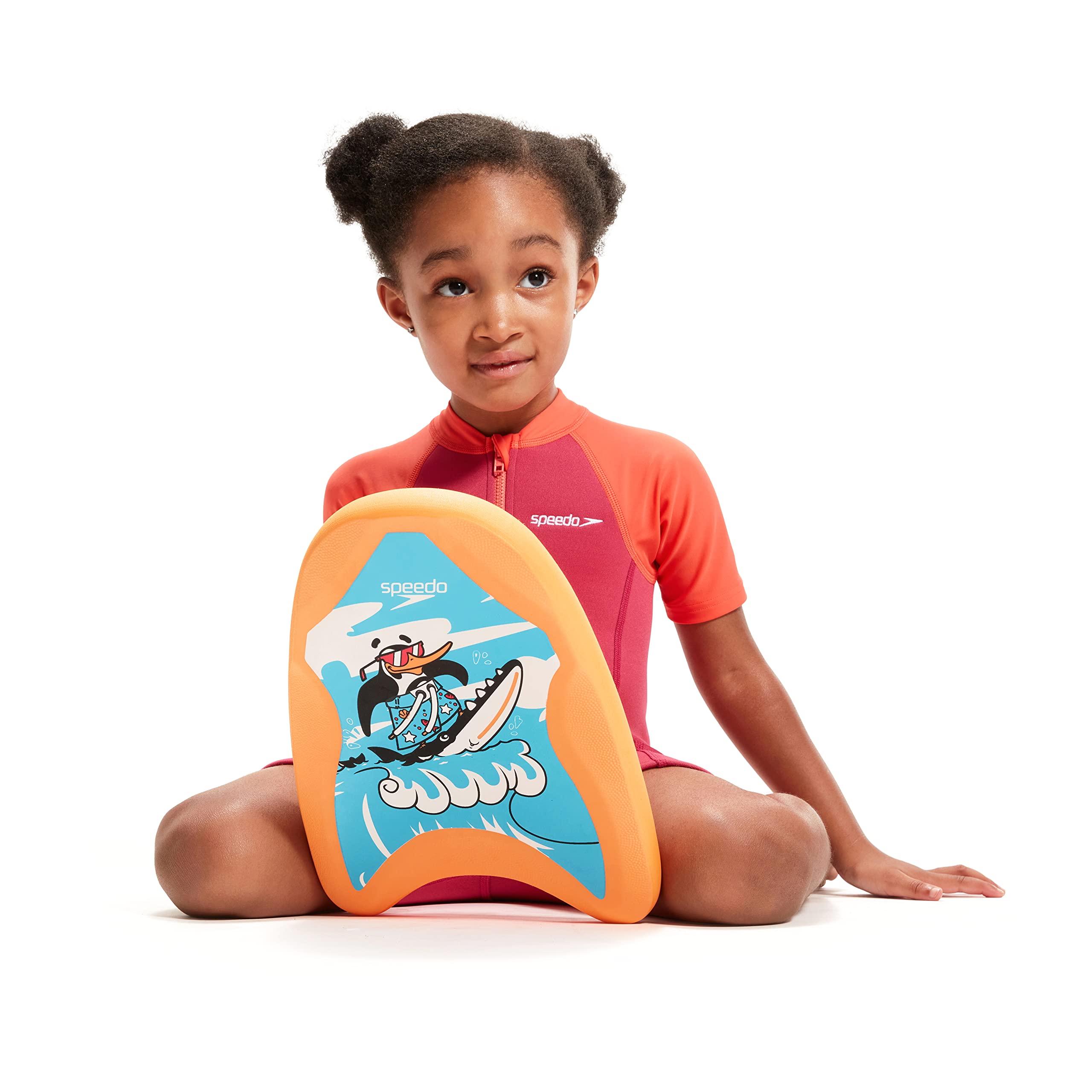 Speedo Learn to Swim Float - Chima Penguin Design | EVA Foam | Child 5