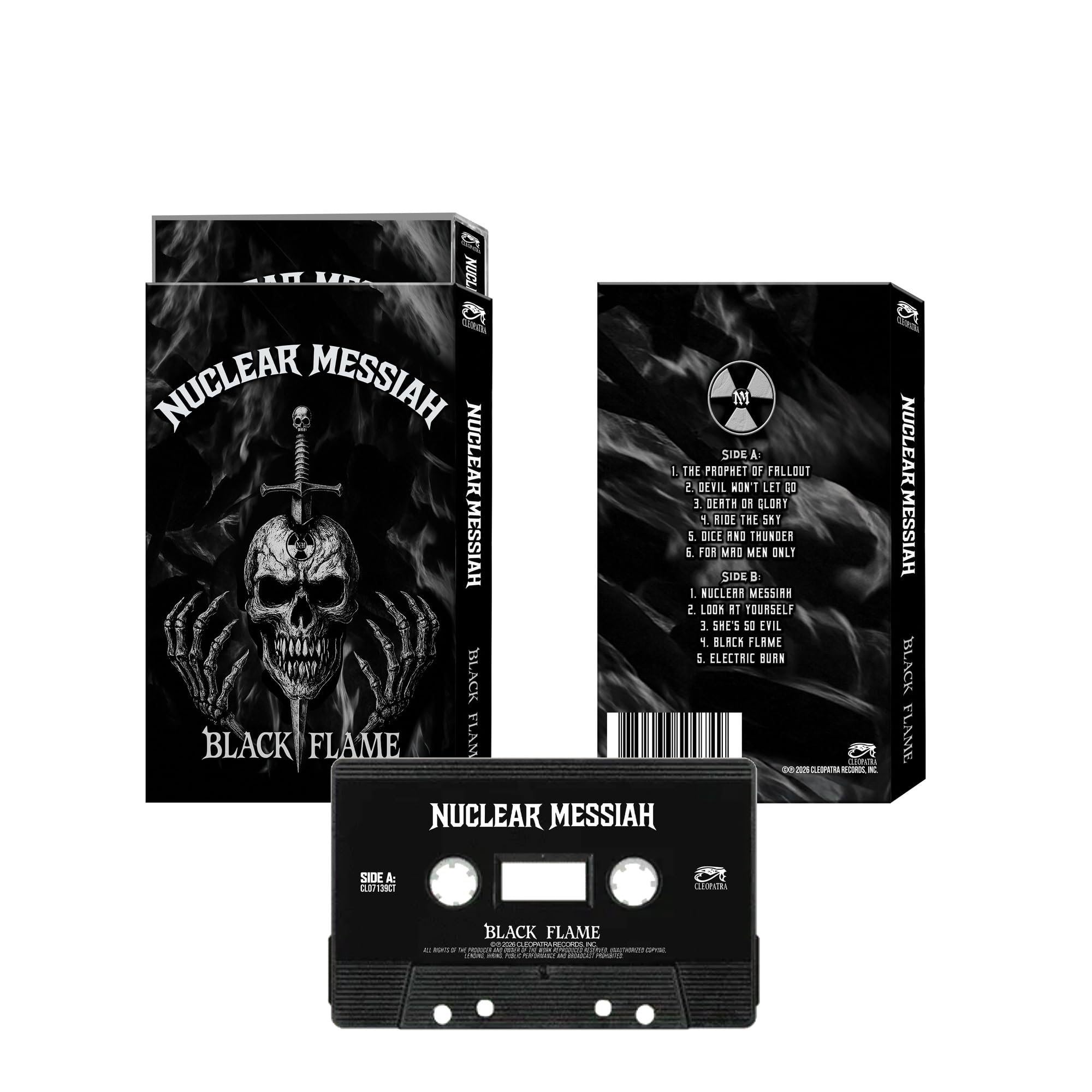 Nuclear Messiah - Black Flame [Cassette]