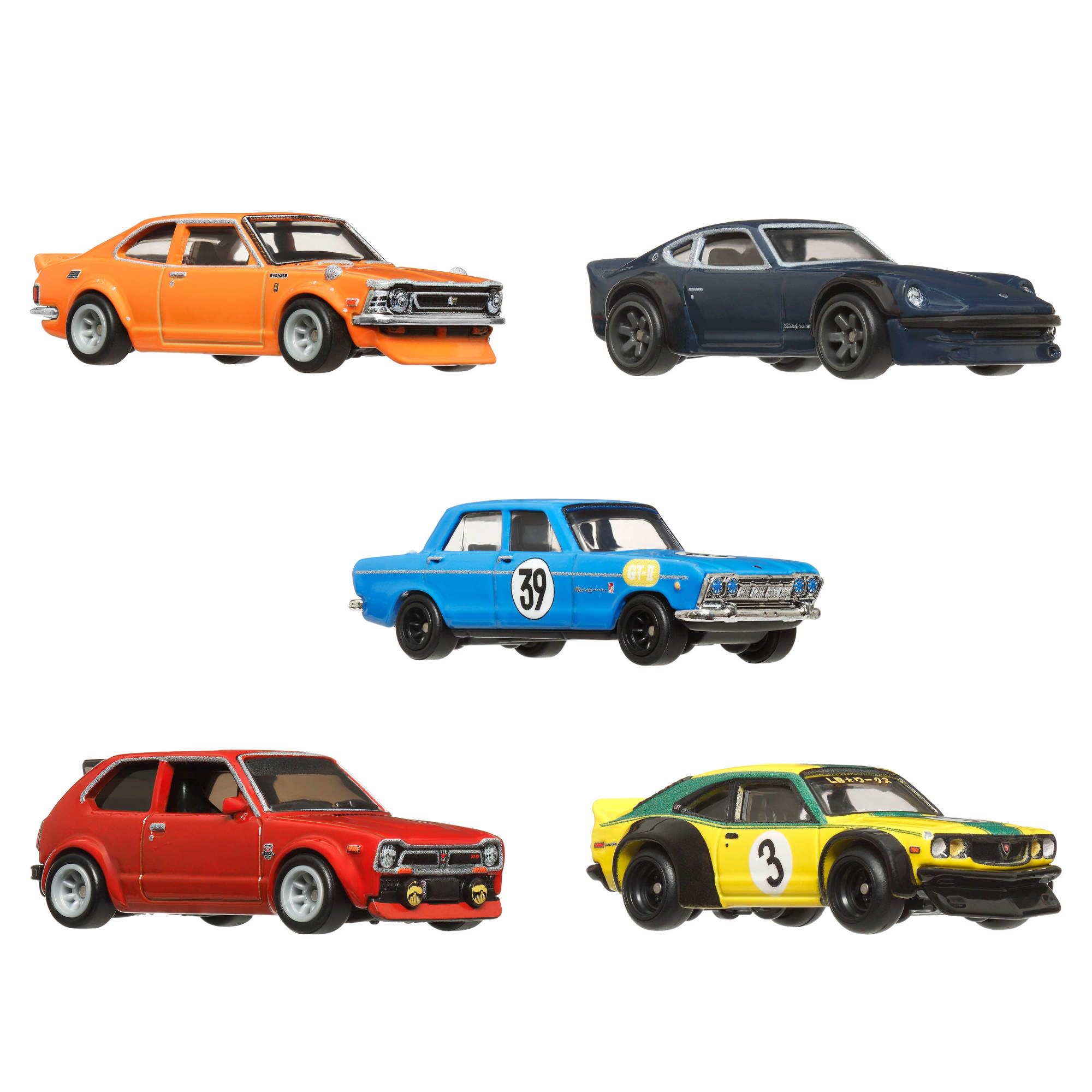 Hot Wheels Premium Car Culture - Japan Historics 4 Set of 5 Die-Cast Vehicles | 1:64 Scale 6