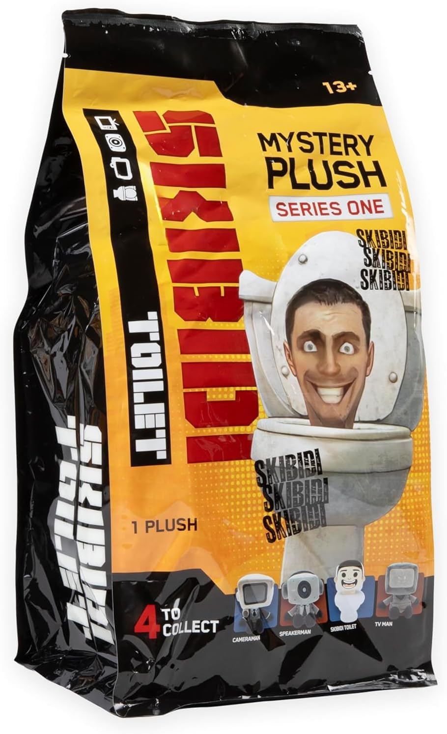 SKIBIDI 1320 Mystery Figures Plush - 11" Blind Pack Collectible Toy