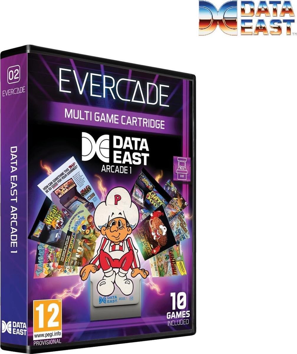 Data East Arcade Cartridge 1 [Evercade] 2